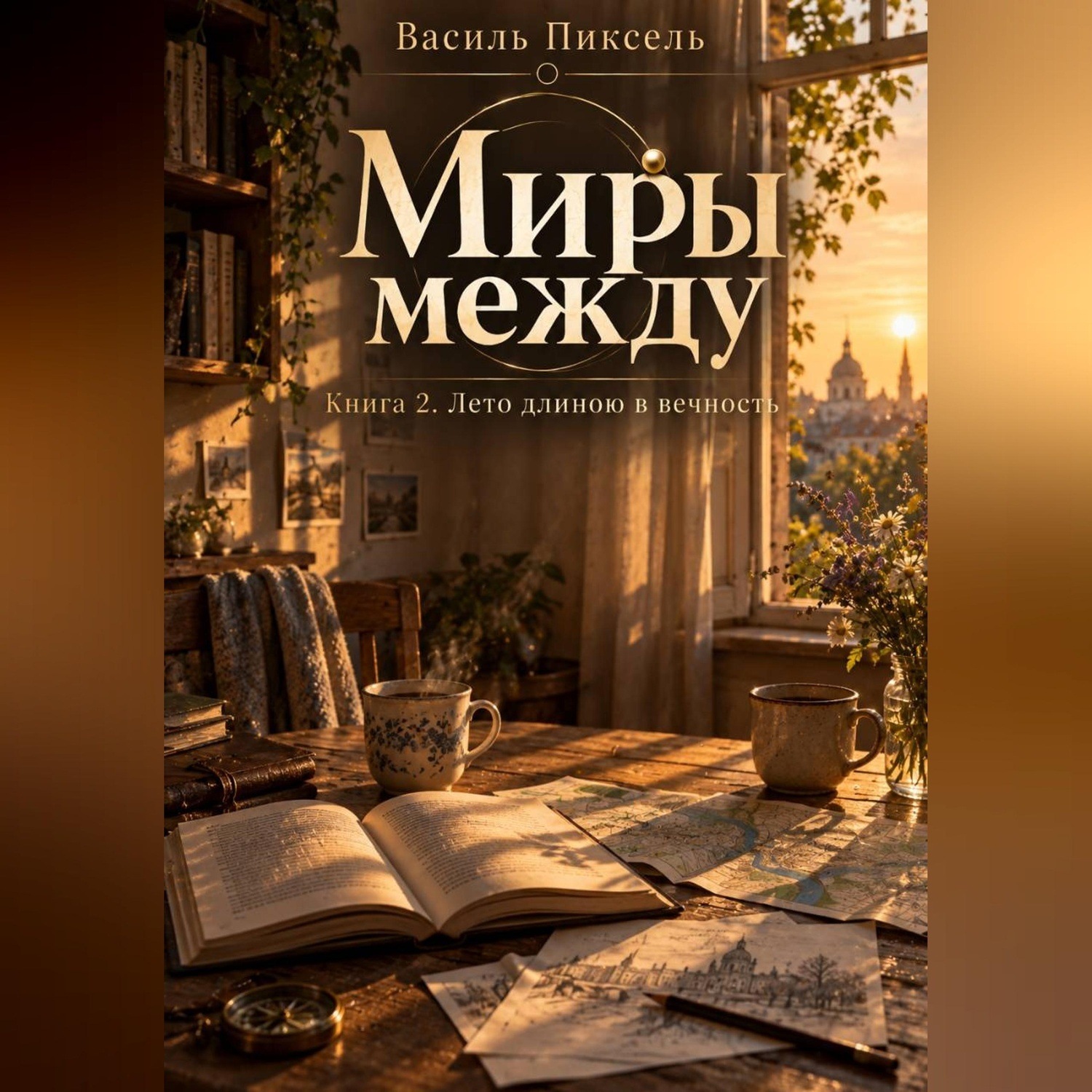 Обложка книги «Миры между. Лето длиною в вечность. Книга 2»