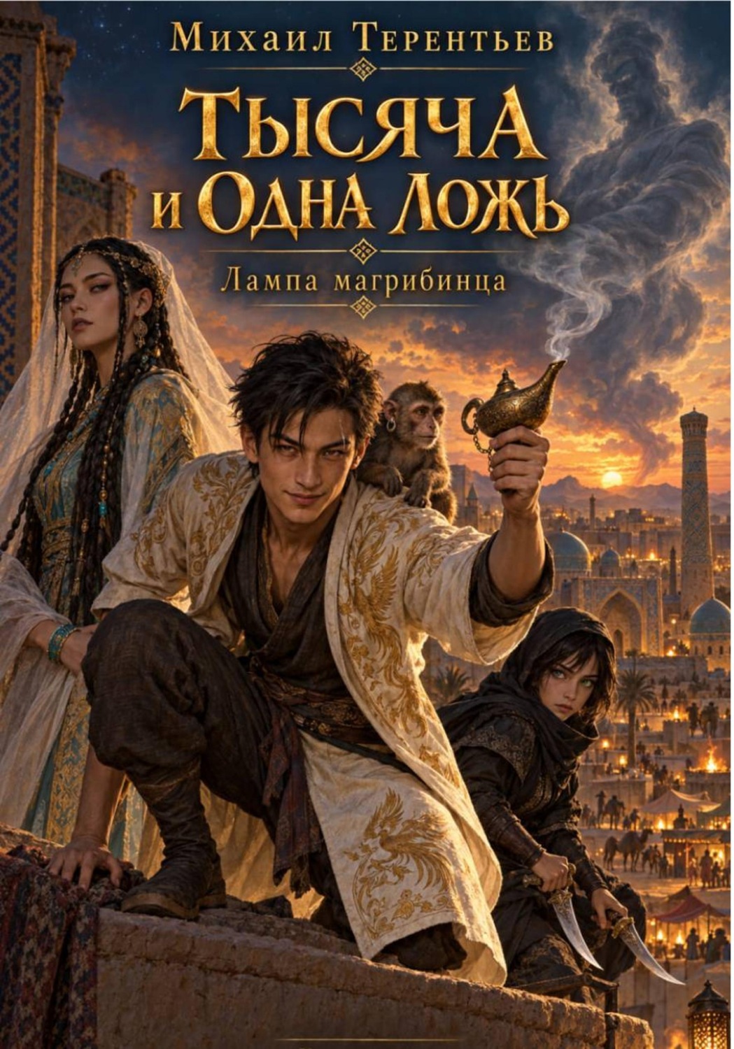 Обложка книги «Тысяча и одна ложь. Лампа Магрибинца»