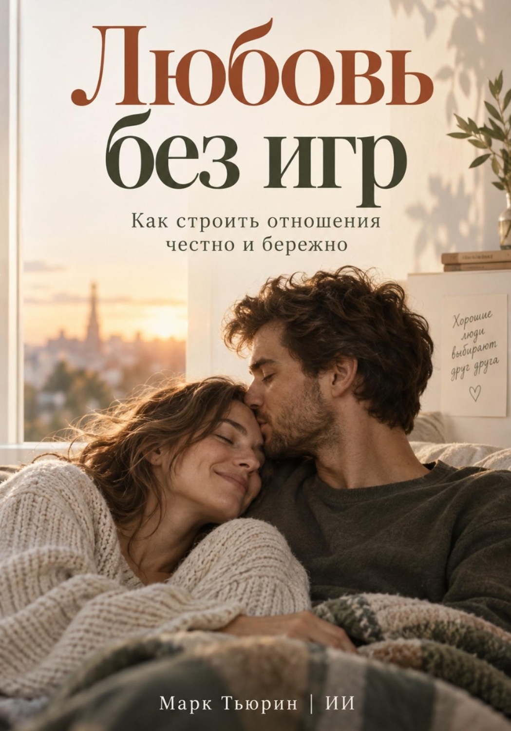 Обложка книги «Любовь без игр. Как строить отношения честно и бережно»