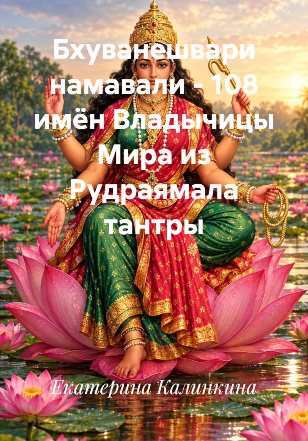 Обложка книги «Бхуванешвари намавали - 108 имён Владычицы Мира из Рудраямала тантры»