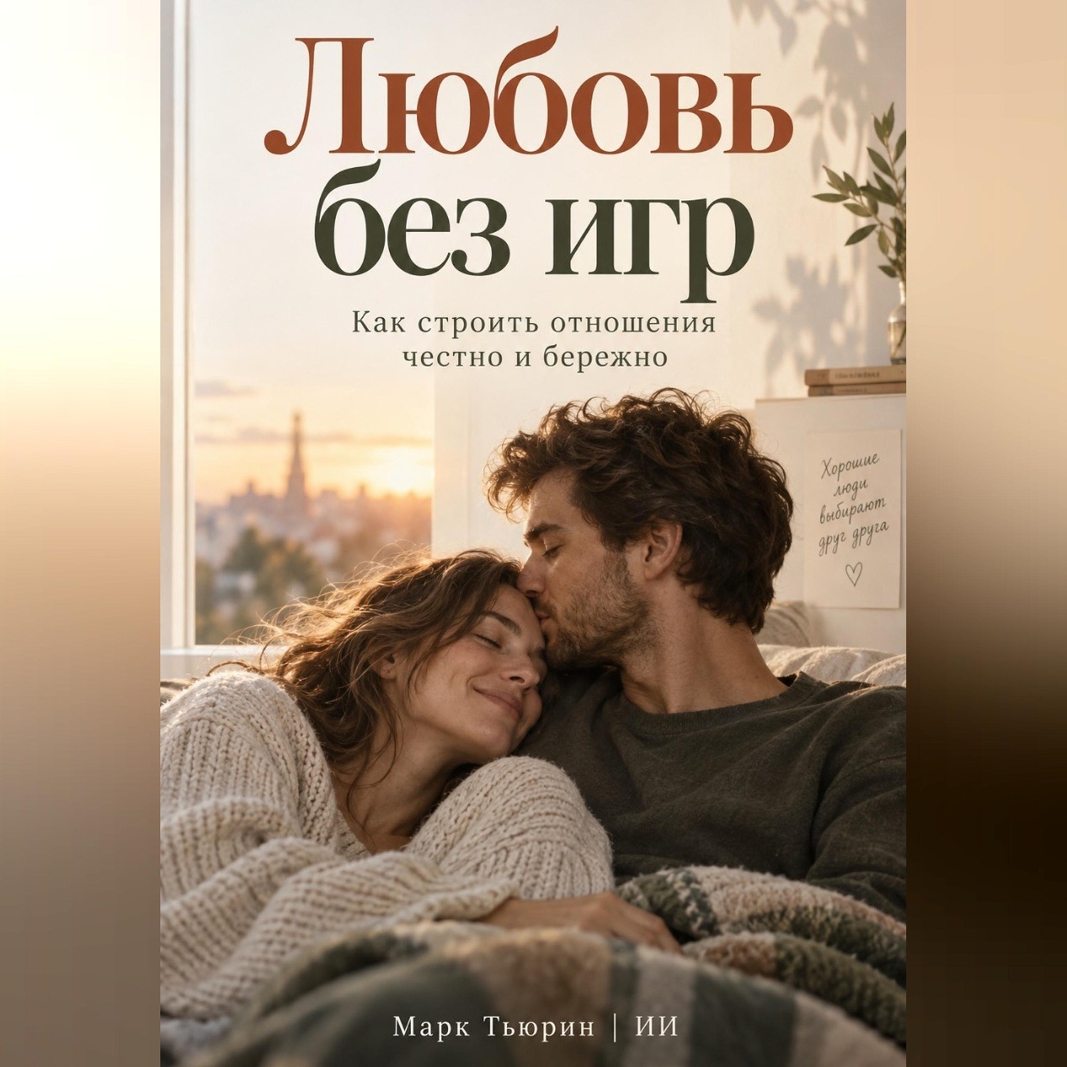 Обложка книги «Любовь без игр. Как строить отношения честно и бережно»