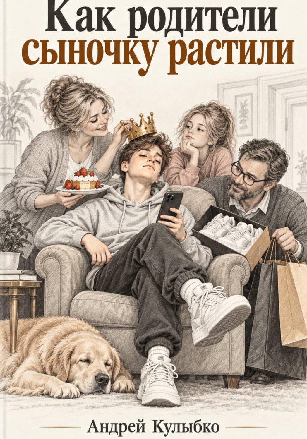 Обложка книги «Как родители сыночку растили»