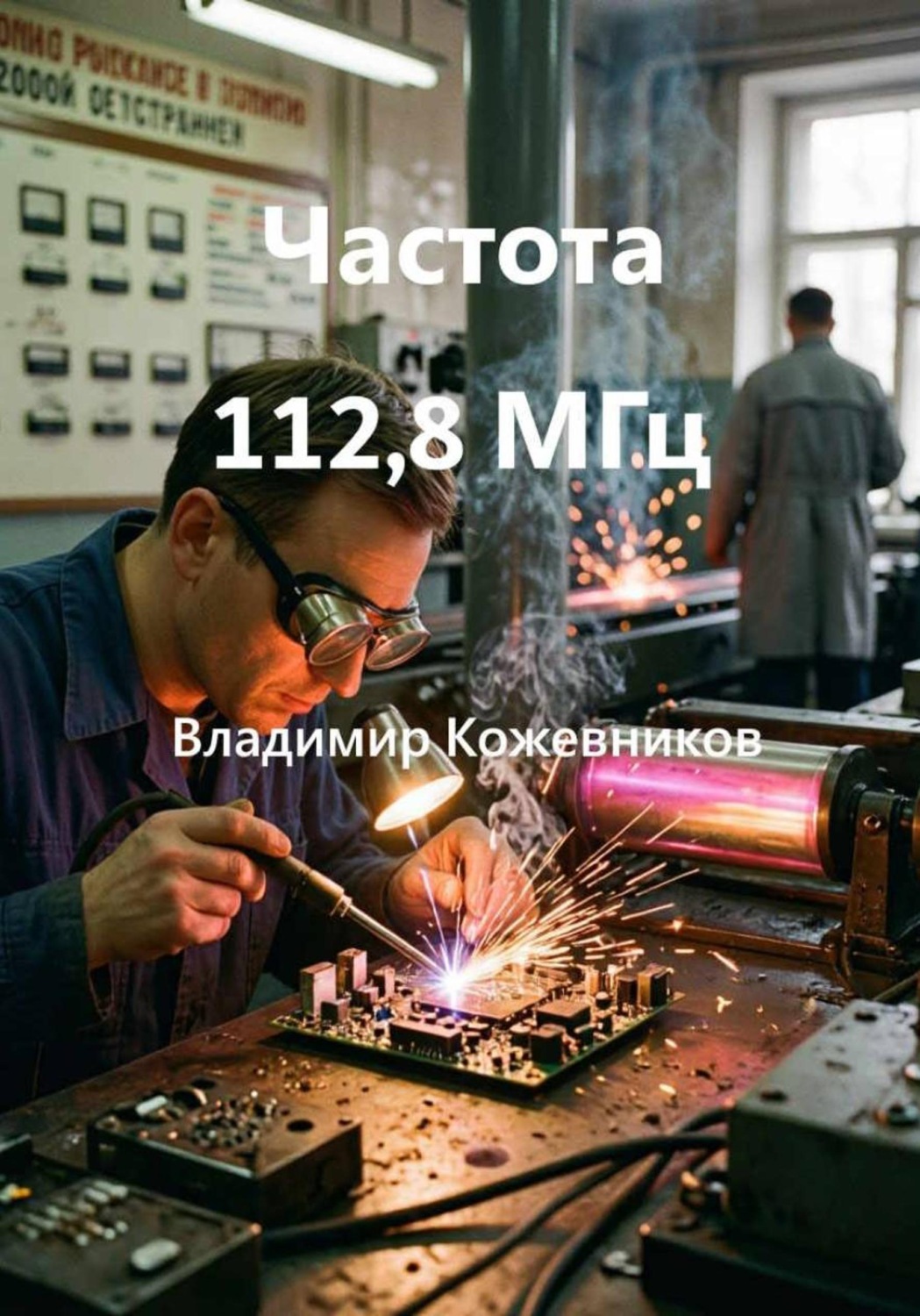 Обложка книги «Частота 112,8 МГц»