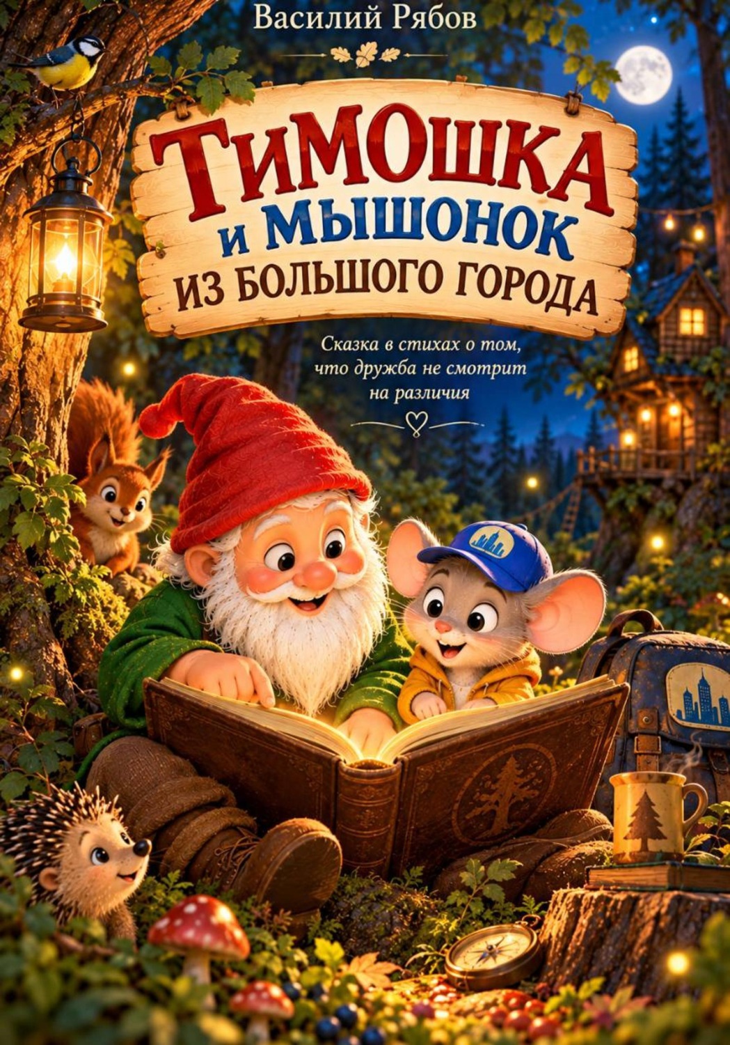 Обложка: Тимошка и мышонок из большого города