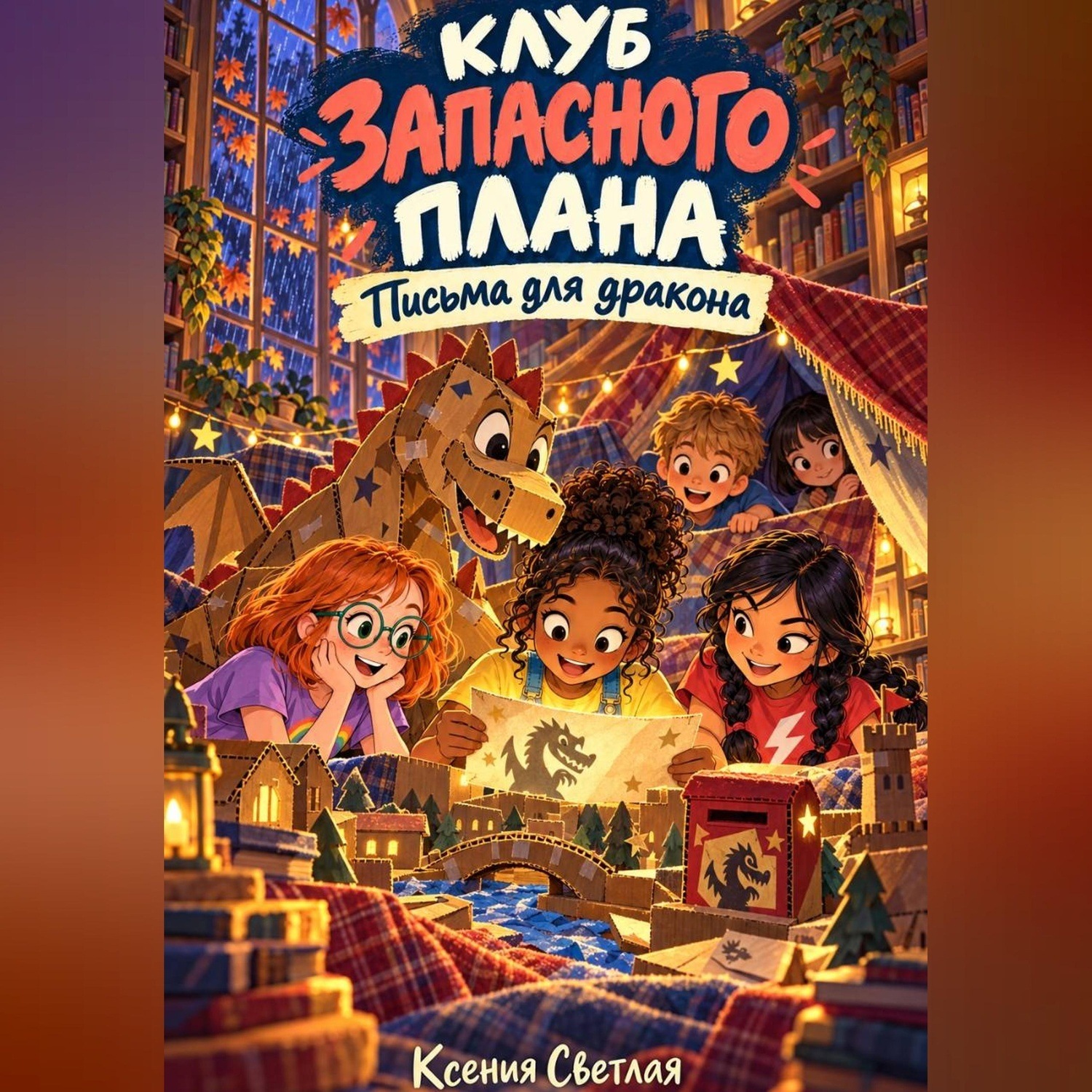 Обложка книги «Клуб запасного плана 3: Письма для дракона»