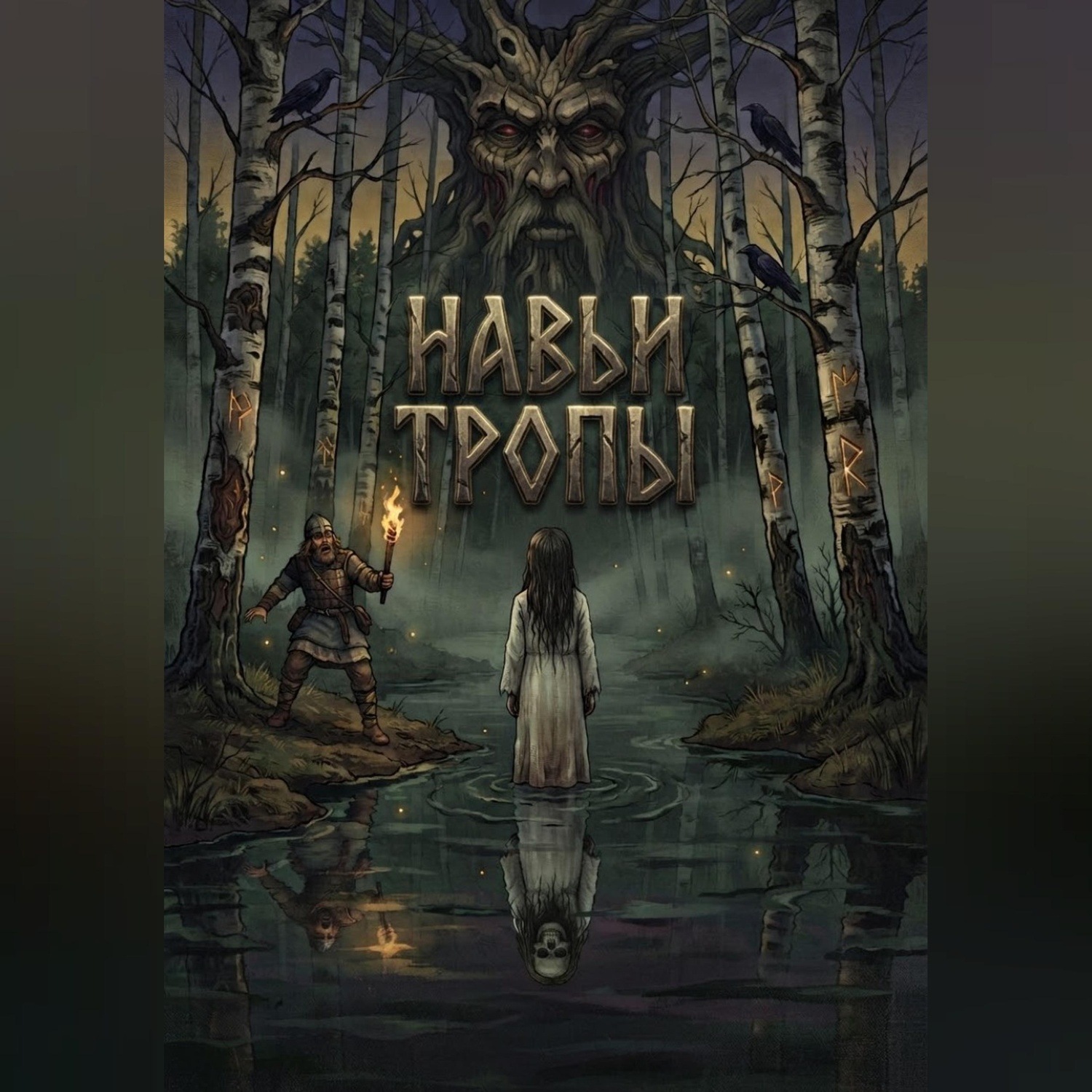 Обложка книги «Навьи тропы»