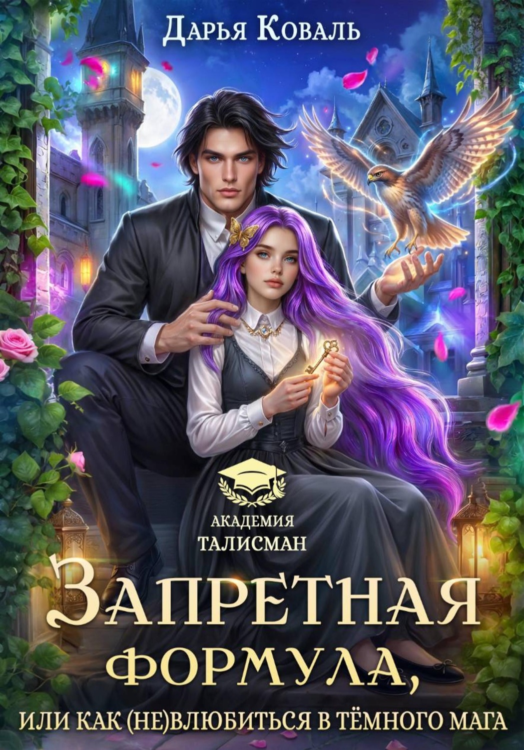 Обложка книги «Запретная формула, или Как (не)влюбиться в тёмного мага»