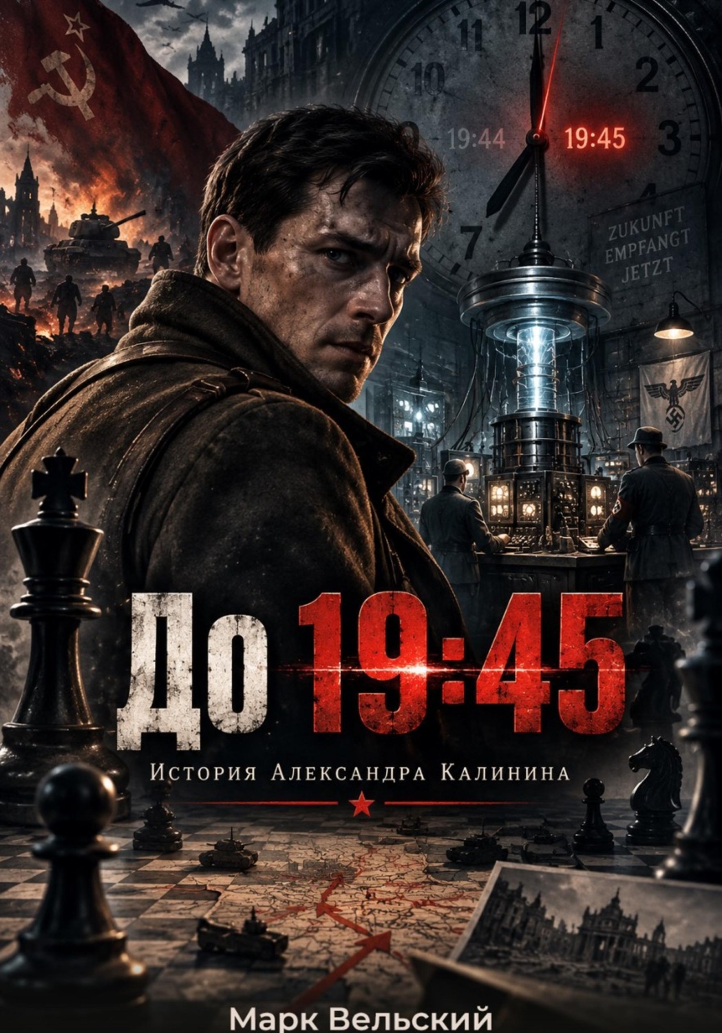 Обложка книги «До 19:45»
