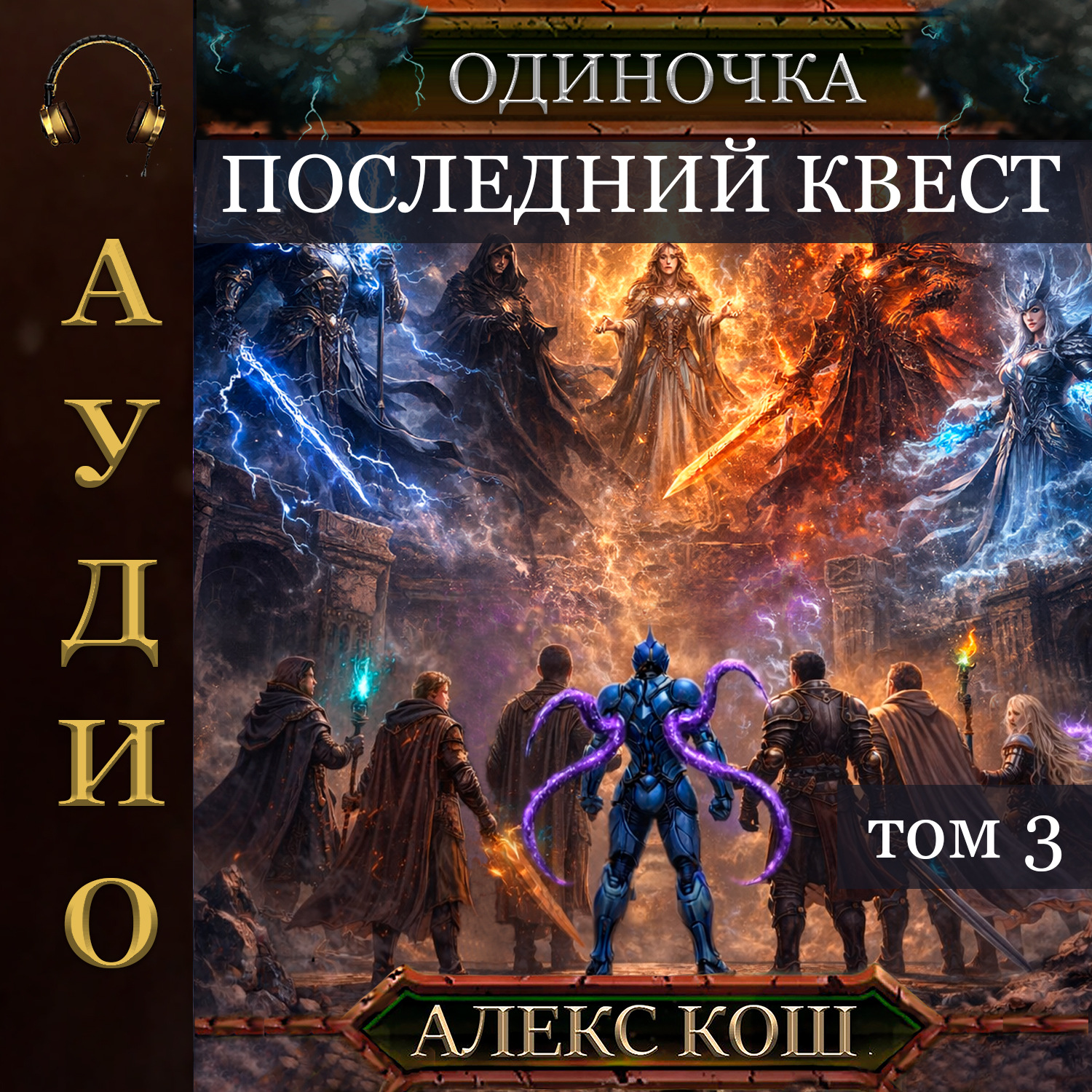 Обложка книги «Одиночка. Последний квест. Том 3»