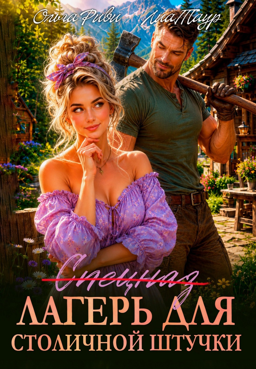 Обложка книги «Лагерь (Спецназ) для столичной штучки»