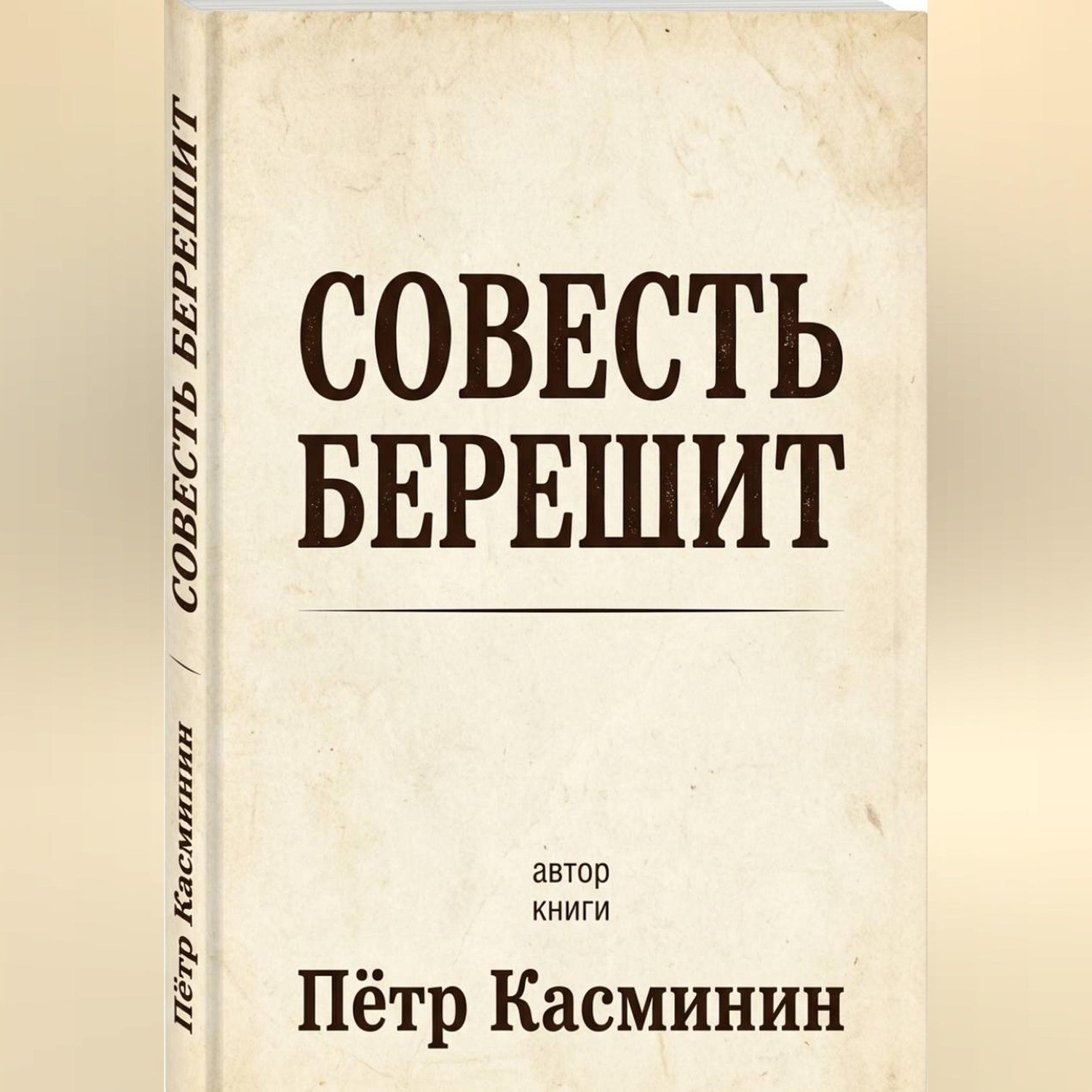 Обложка книги «Совесть Берешит»