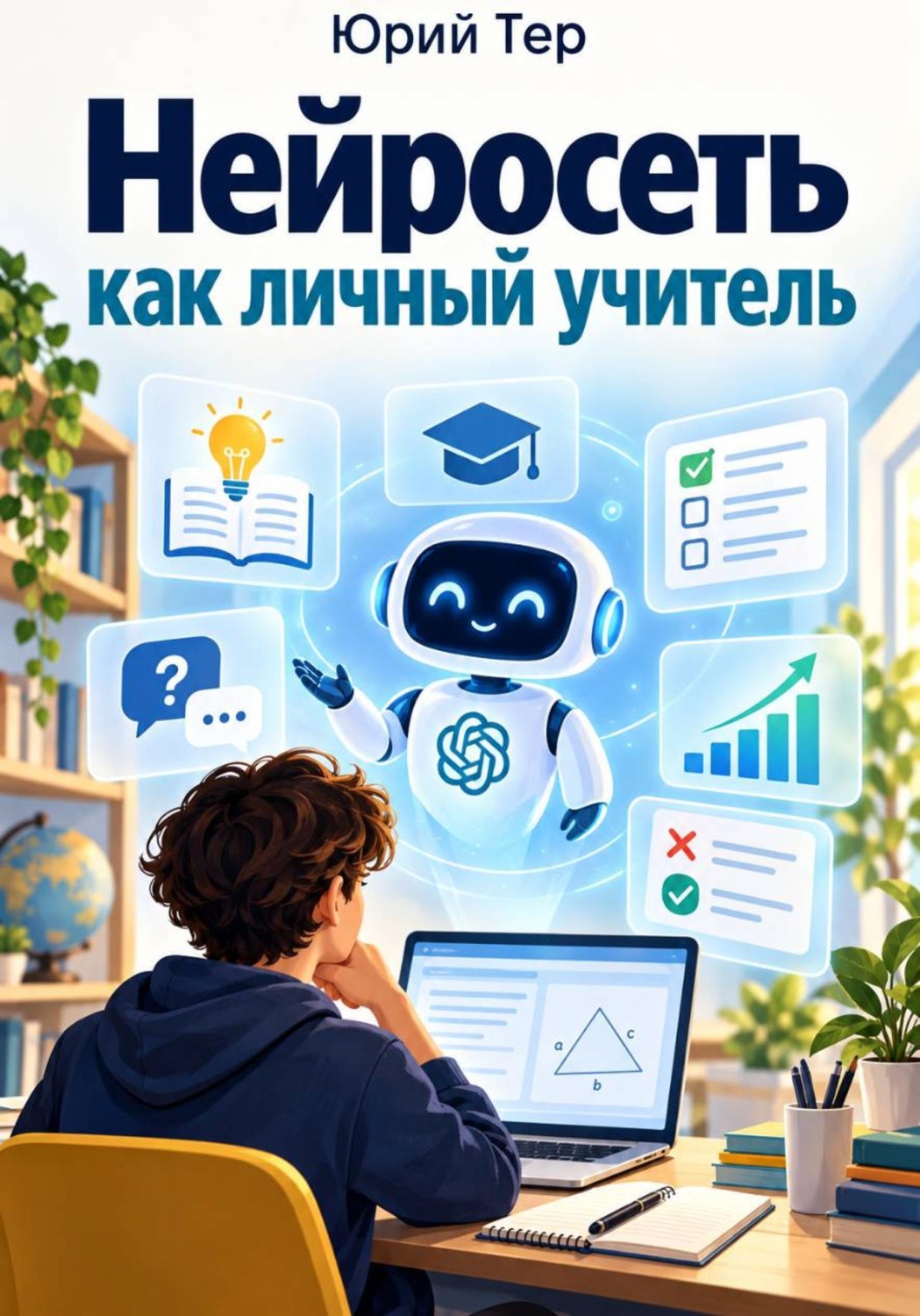 Обложка книги «Нейросеть как личный учитель»