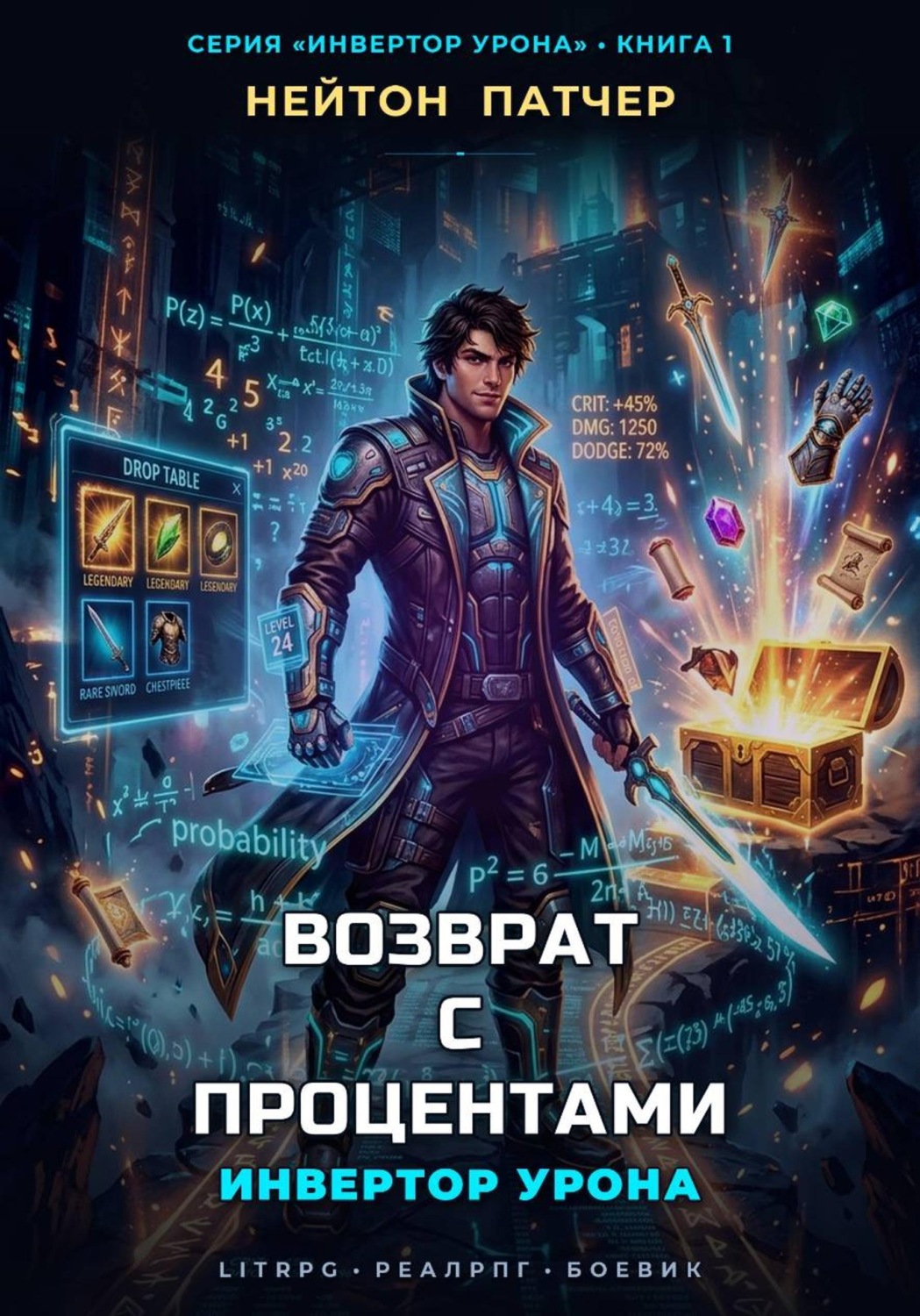 Обложка книги «Инвертор Урона: Возврат с процентами»
