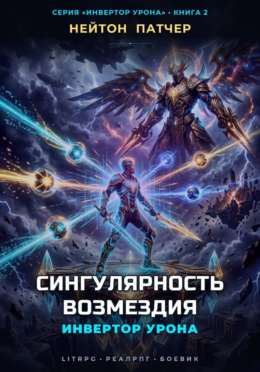 Обложка книги «Инвертор Урона: Сингулярность Возмездия»