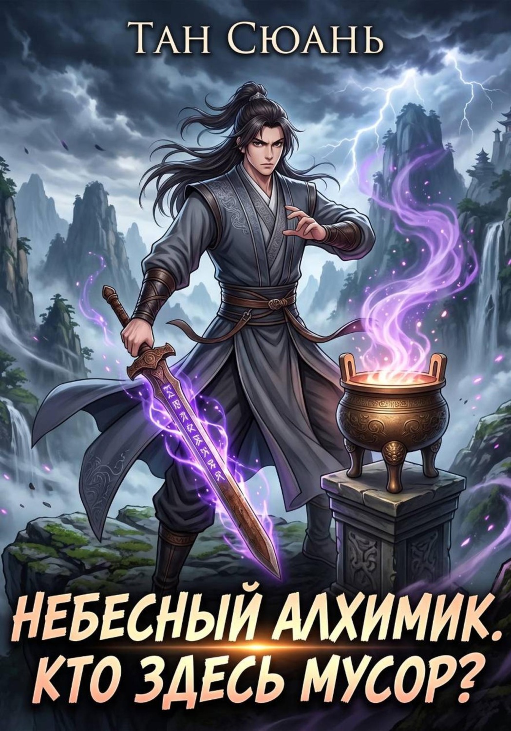 Обложка книги «Небесный Алхимик. Кто здесь мусор?»