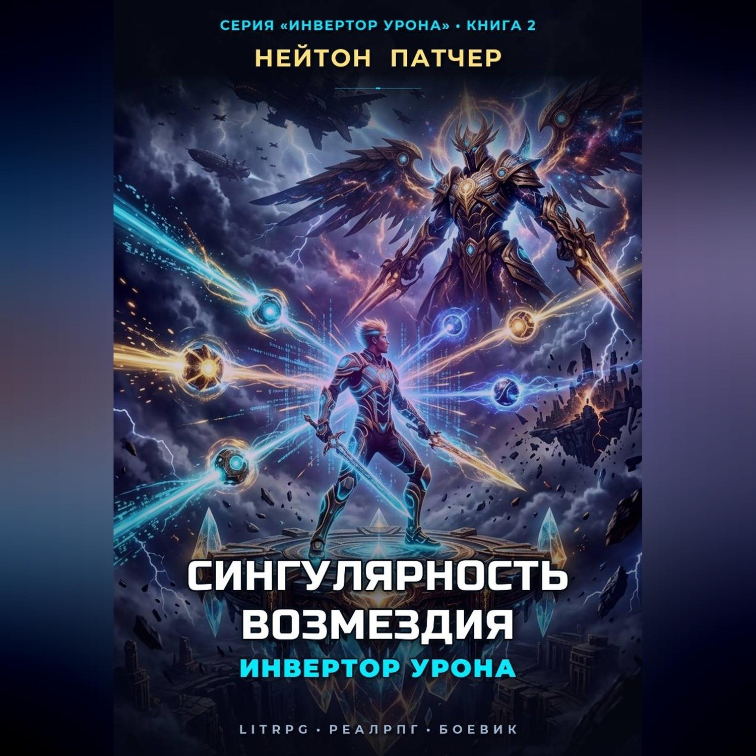 Обложка книги «Инвертор Урона: Сингулярность Возмездия»