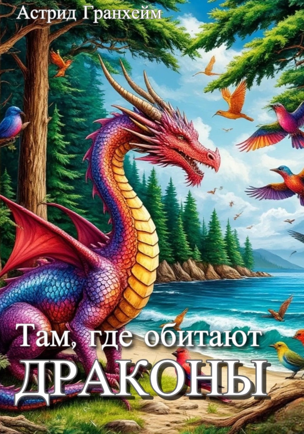 Обложка: Там, где обитают драконы