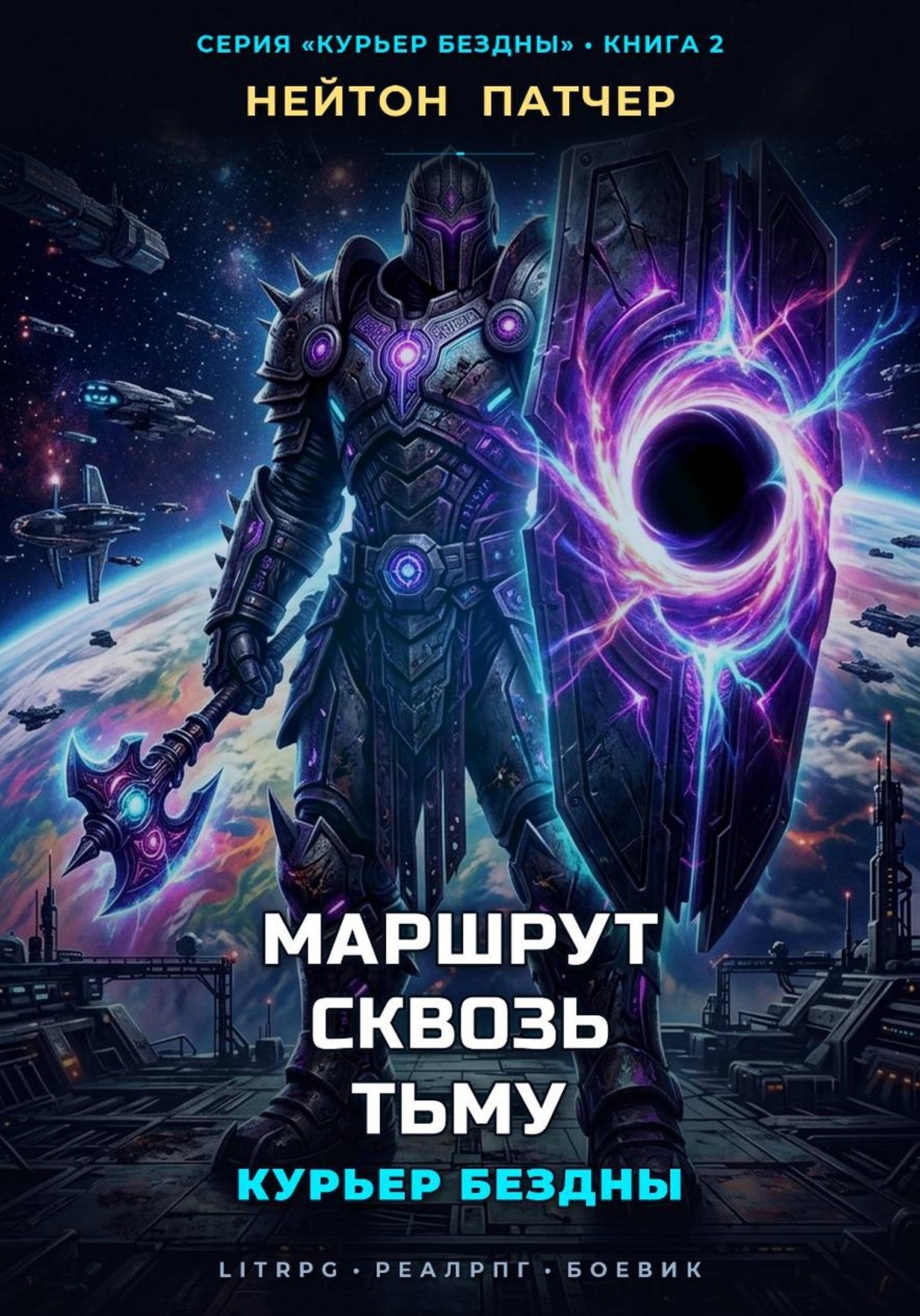 Обложка книги «Курьер Бездны: Маршрут Сквозь Тьму»