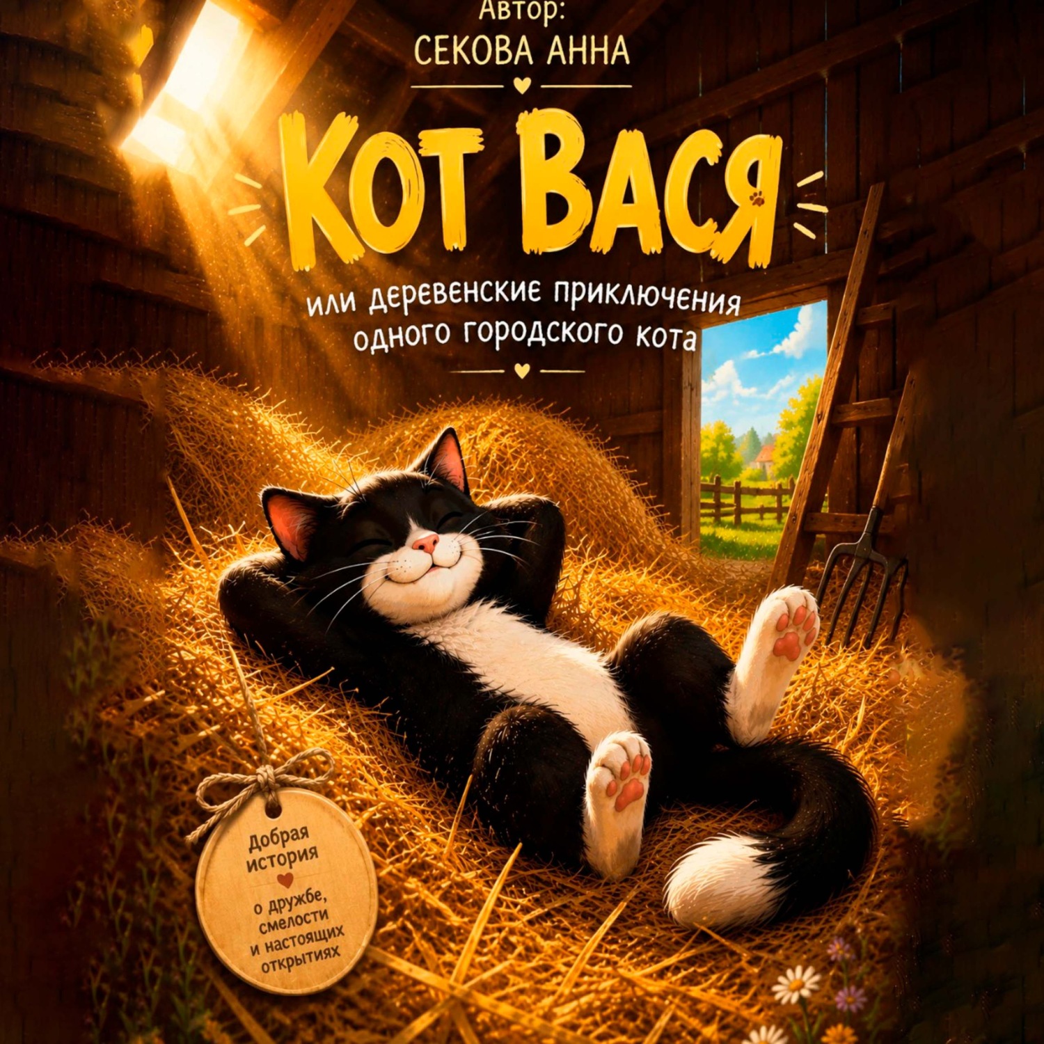 Обложка книги «Кот Вася. Кто это вообще?!»