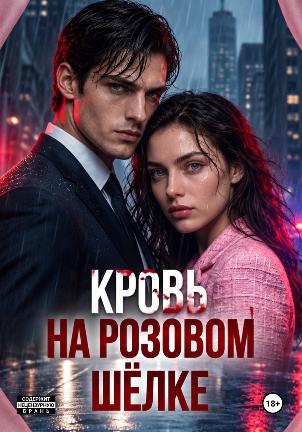 Обложка книги «Кровь на розовом шёлке»