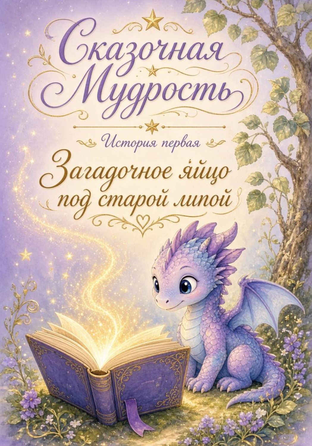Обложка книги «Сказочная мудрость. История первая. Загадочное яйцо под старой липой.»
