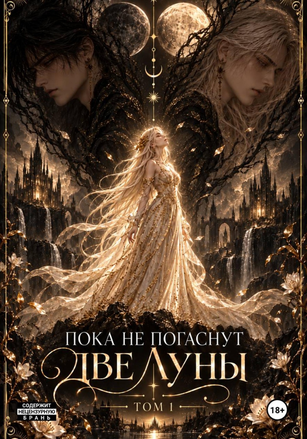 Обложка книги «Пока не погаснут две Луны. Том I»