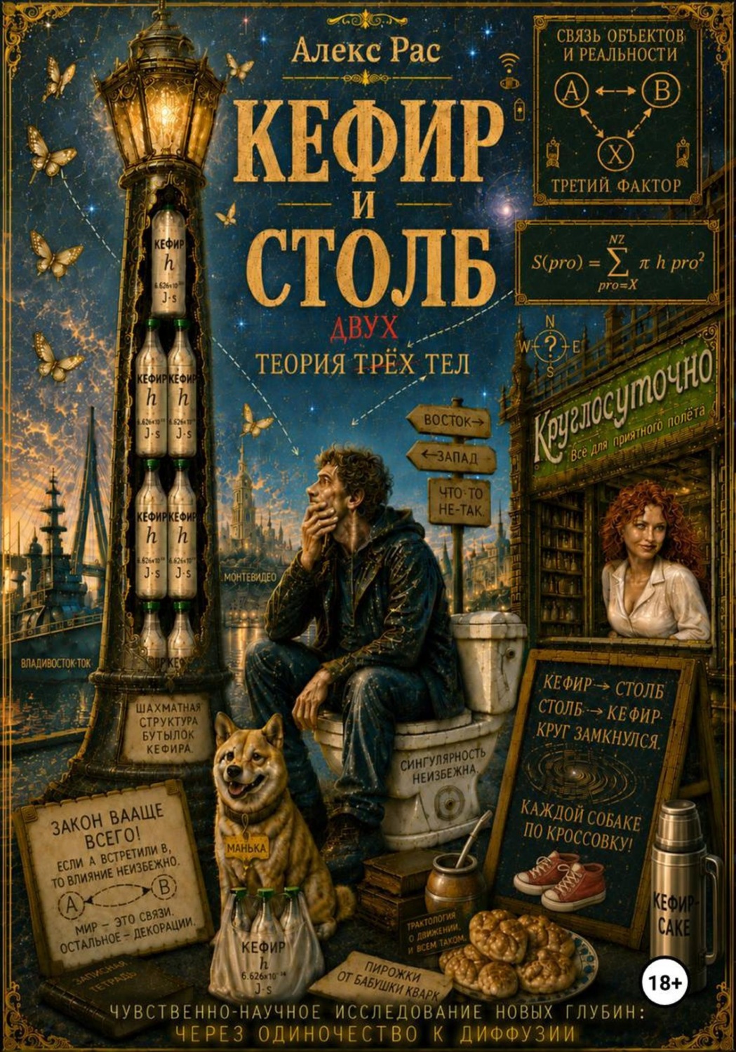 Обложка книги «Кефир и столб»
