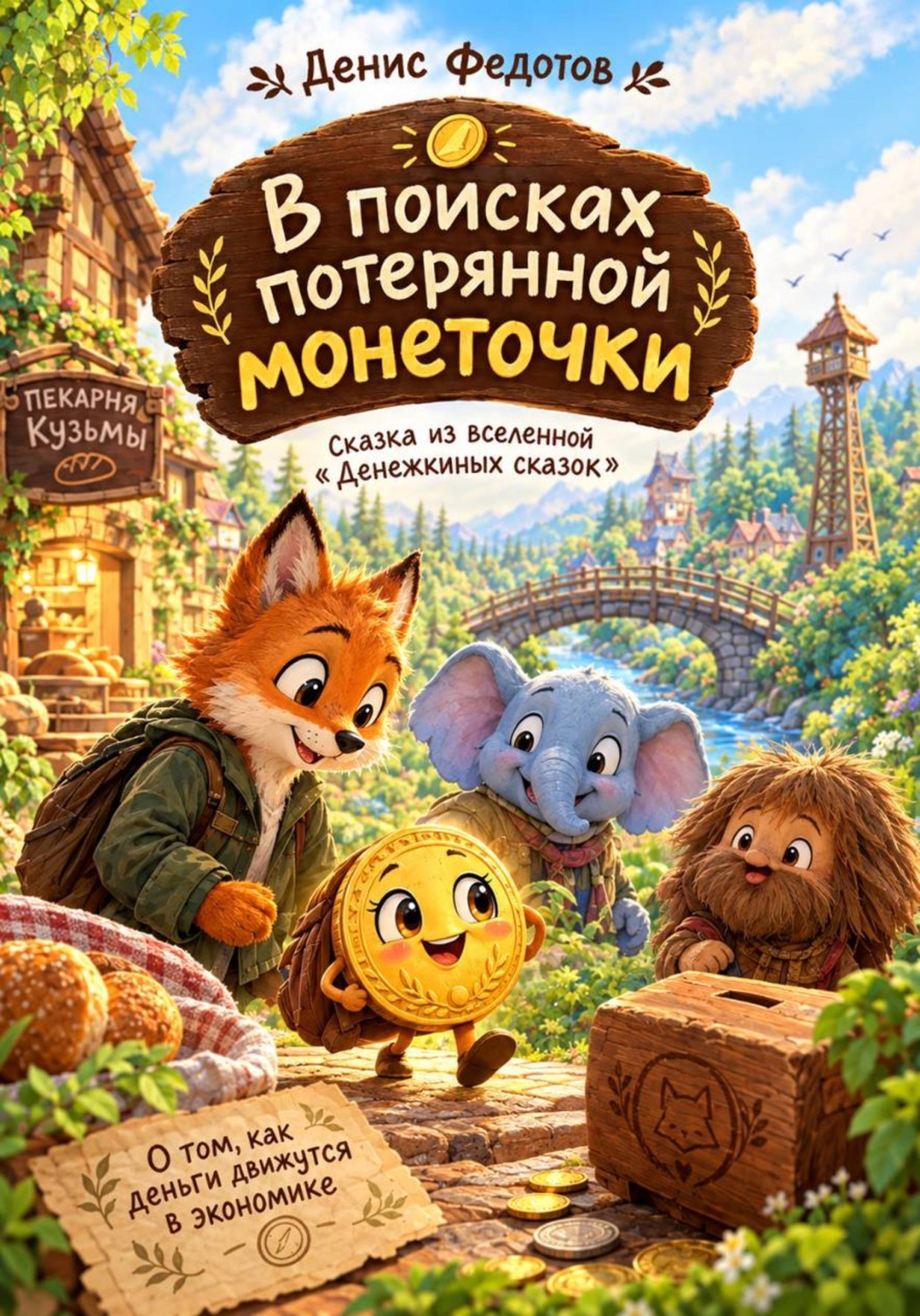 Обложка книги «В поисках потерянной монеточки»