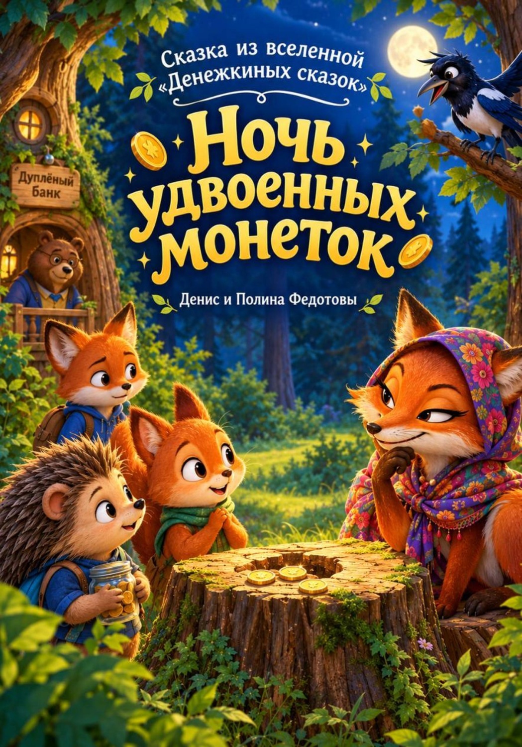 Обложка книги «Ночь удвоенных монеток»