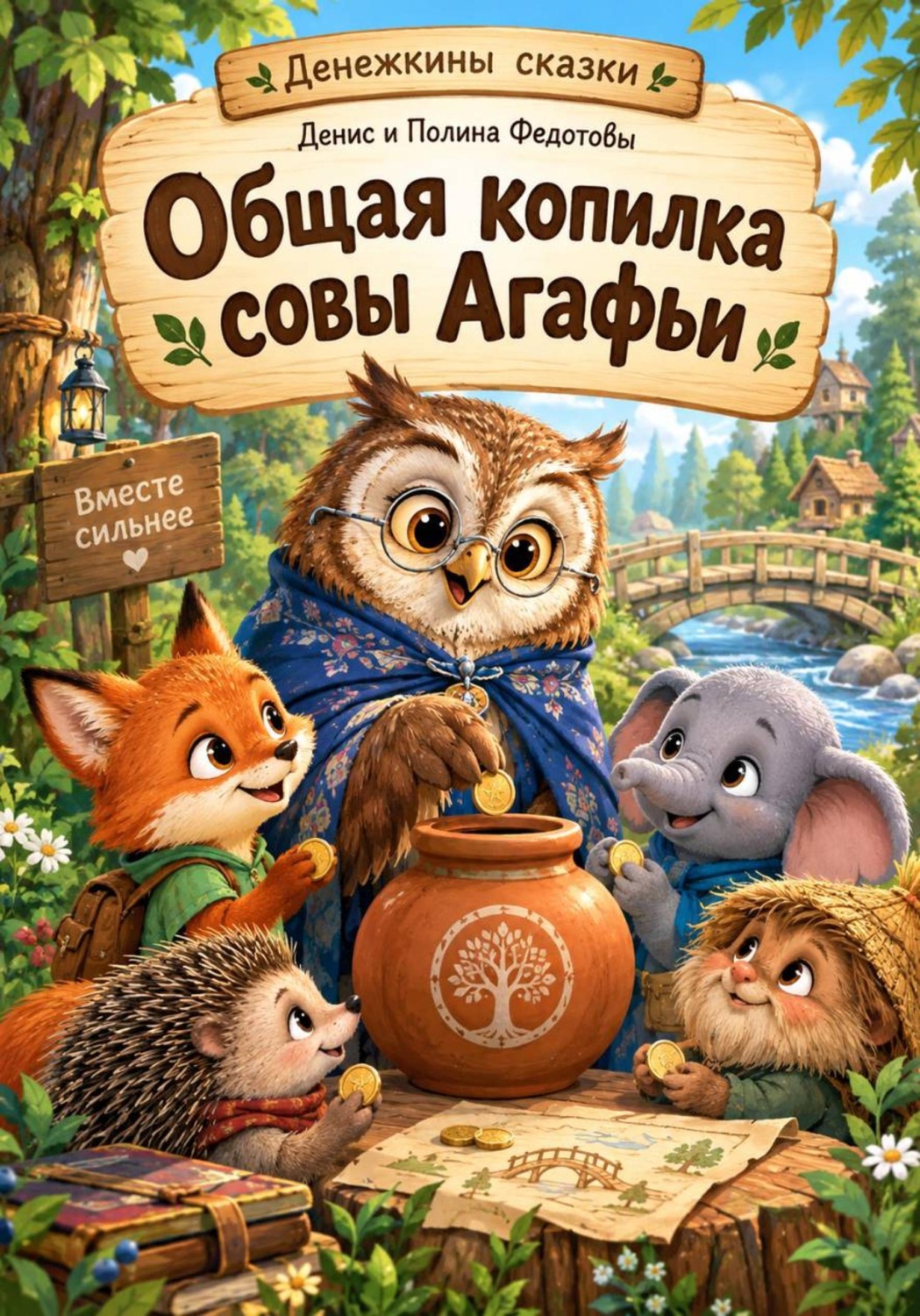 Обложка: Общая копилка совы Агафьи