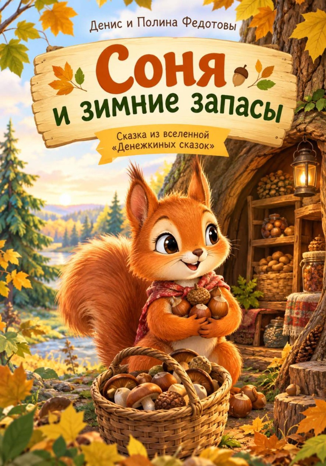 Обложка книги «Соня и зимние запасы»