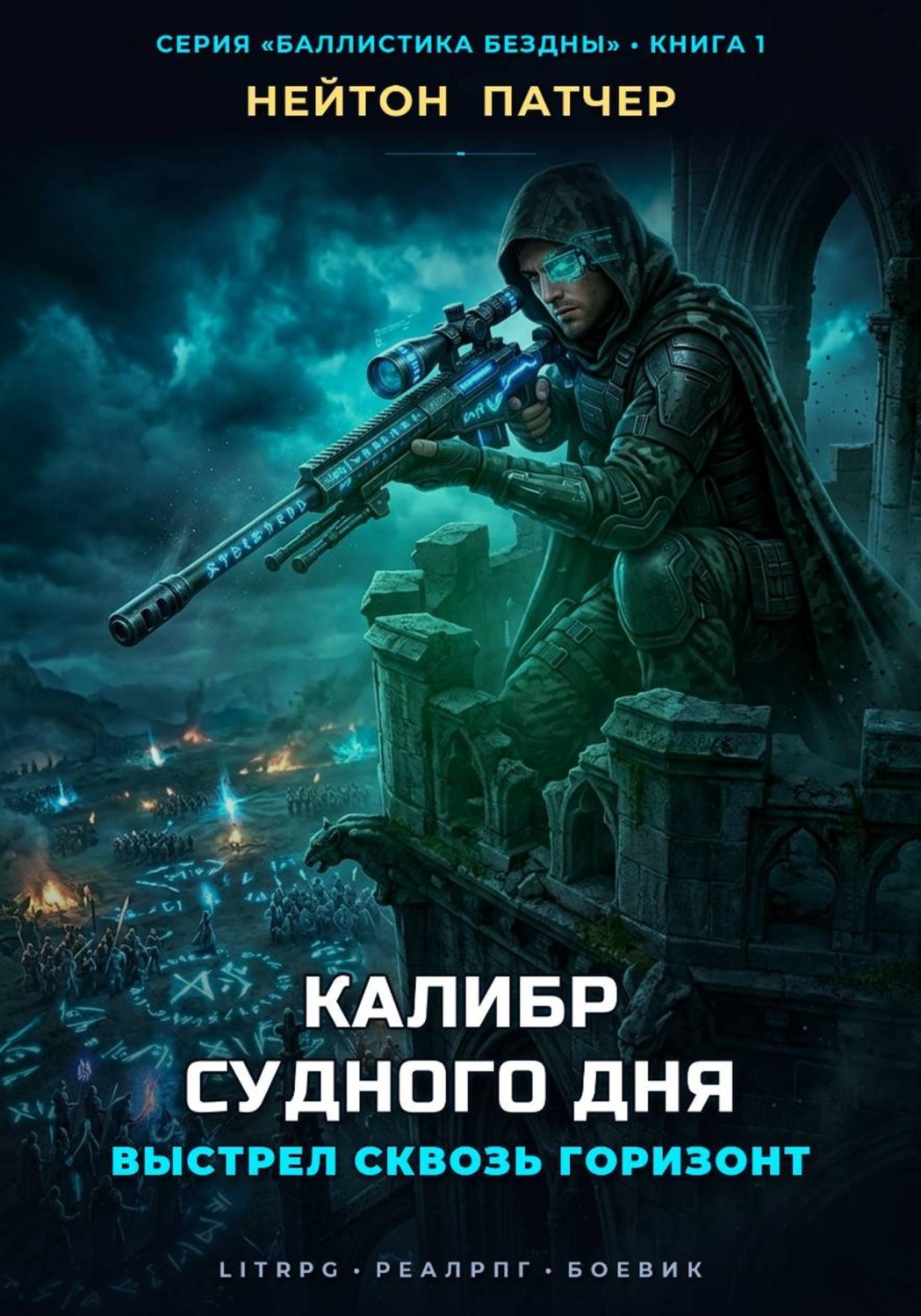 Обложка книги «Калибр Судного Дня: Выстрел сквозь горизонт»