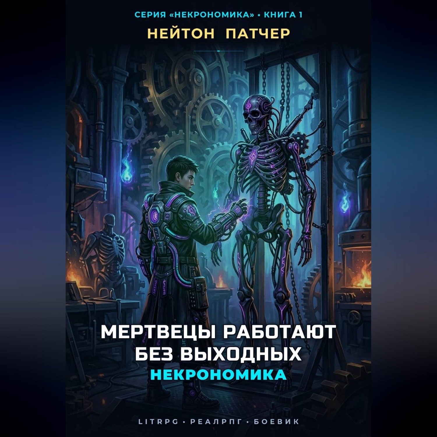 Обложка книги «Некрономика: Мертвецы работают без выходных»