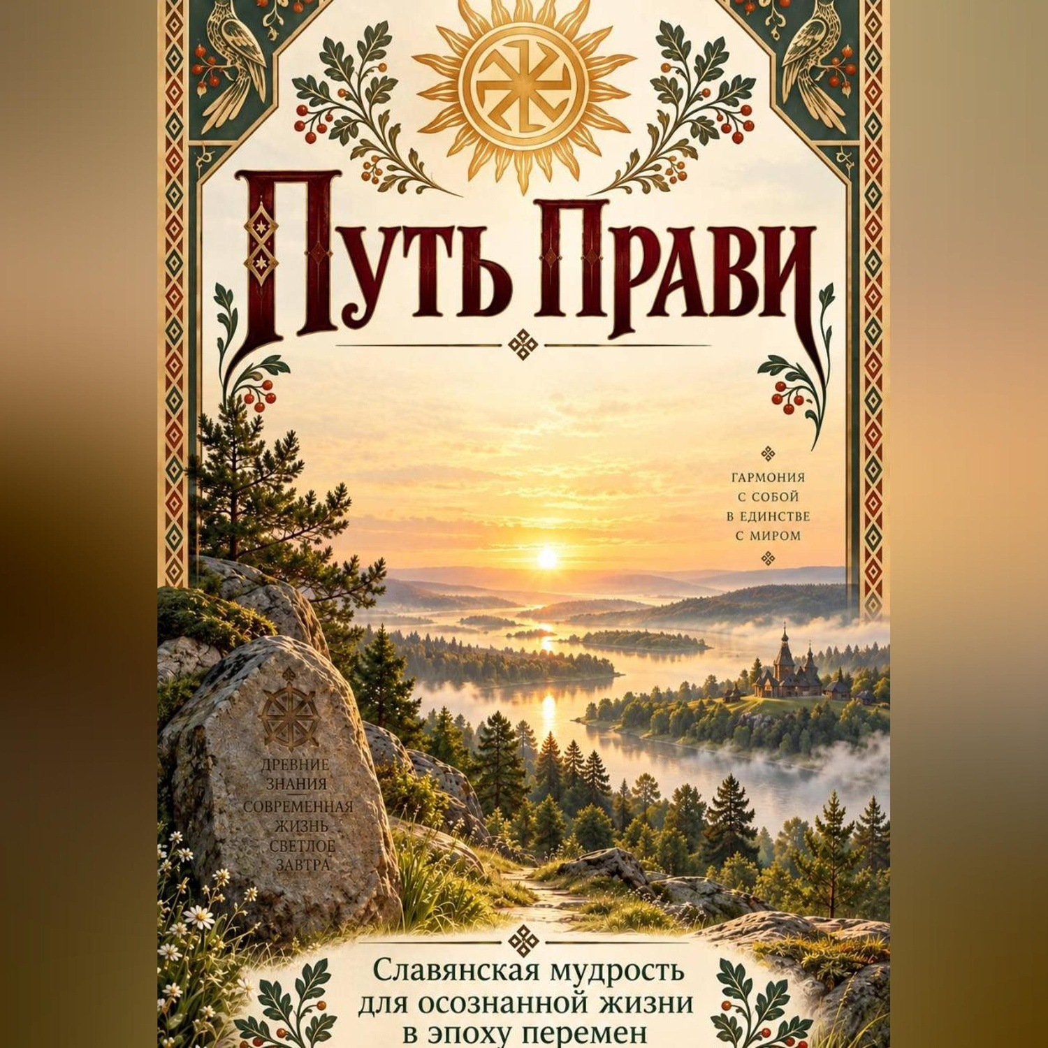 Обложка книги «Путь Прави. Славянская мудрость для осознанной жизни в эпоху перемен.»