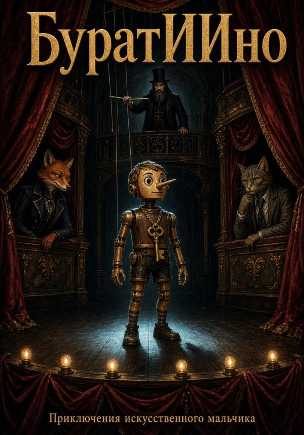 Обложка книги «БуратИИно»