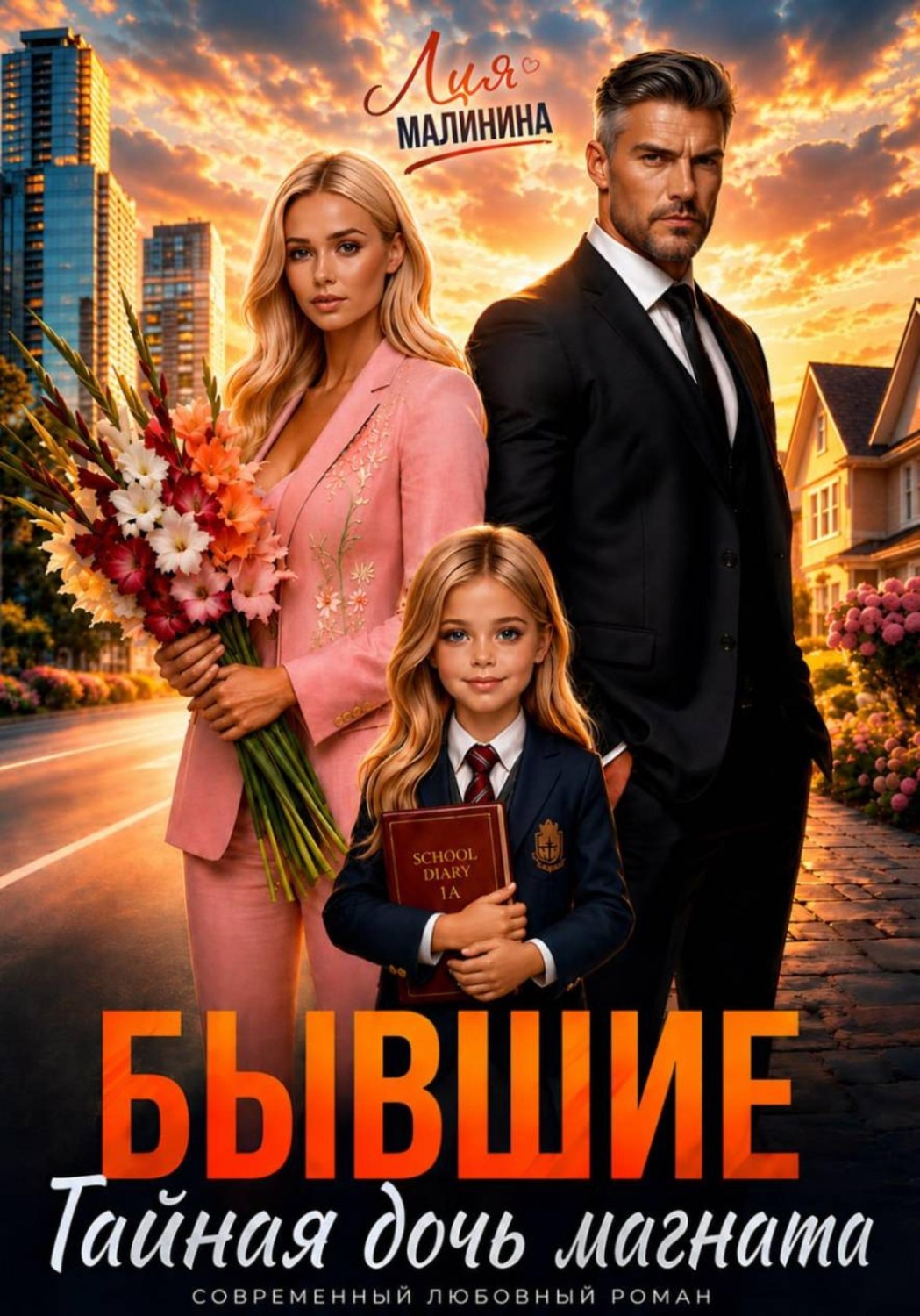 Обложка книги «Бывшие. Тайная дочь магната»