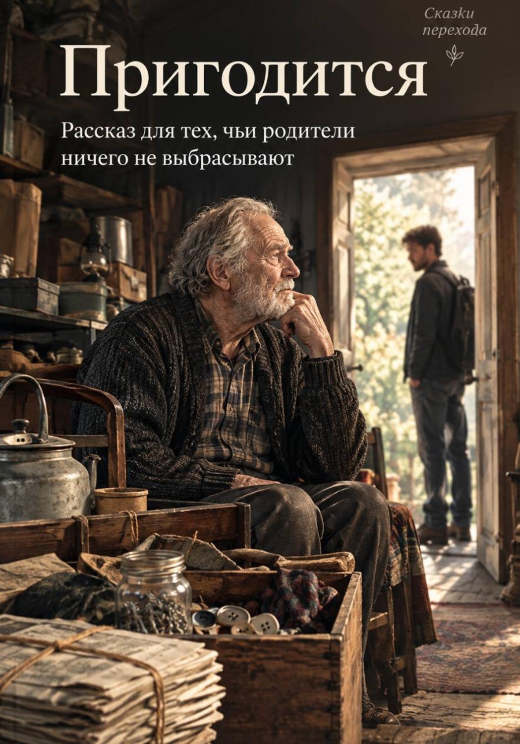 Обложка книги ««Пригодится» Рассказ для тех, чьи родители ничего не выбрасывают»