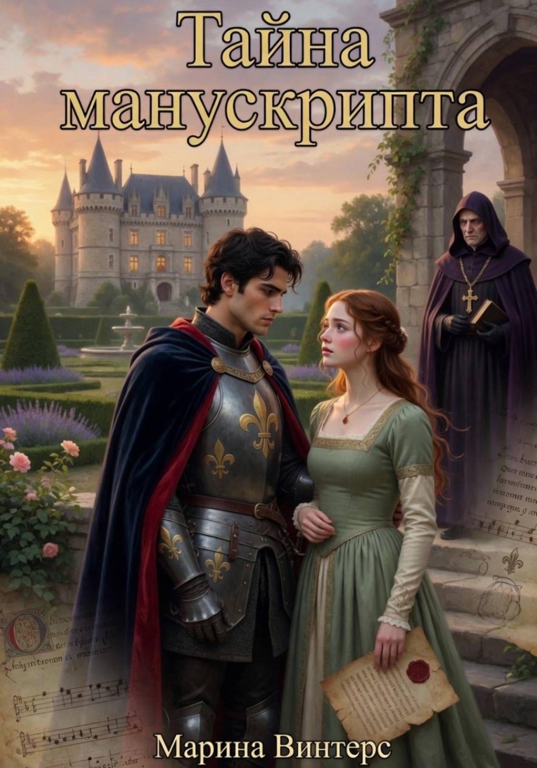 Обложка книги «Тайна манускрипта»