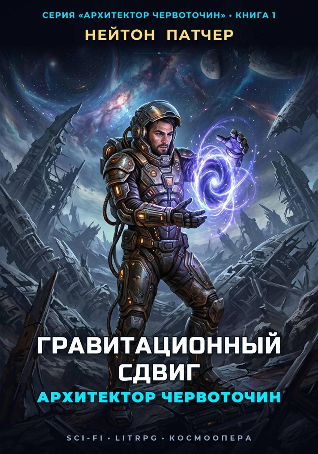 Обложка книги «Архитектор Червоточин: Гравитационный Сдвиг»