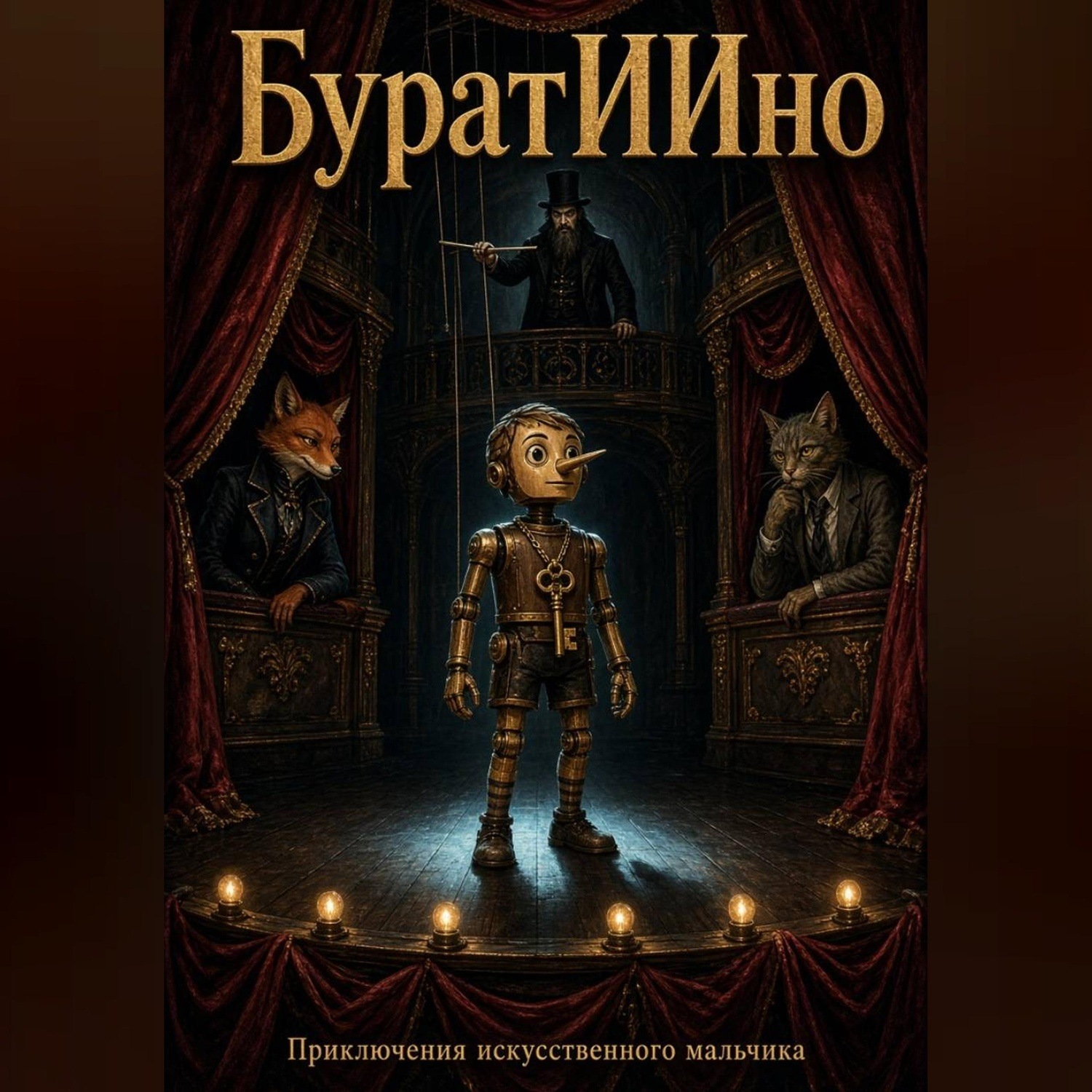 Обложка книги «БуратИИно»