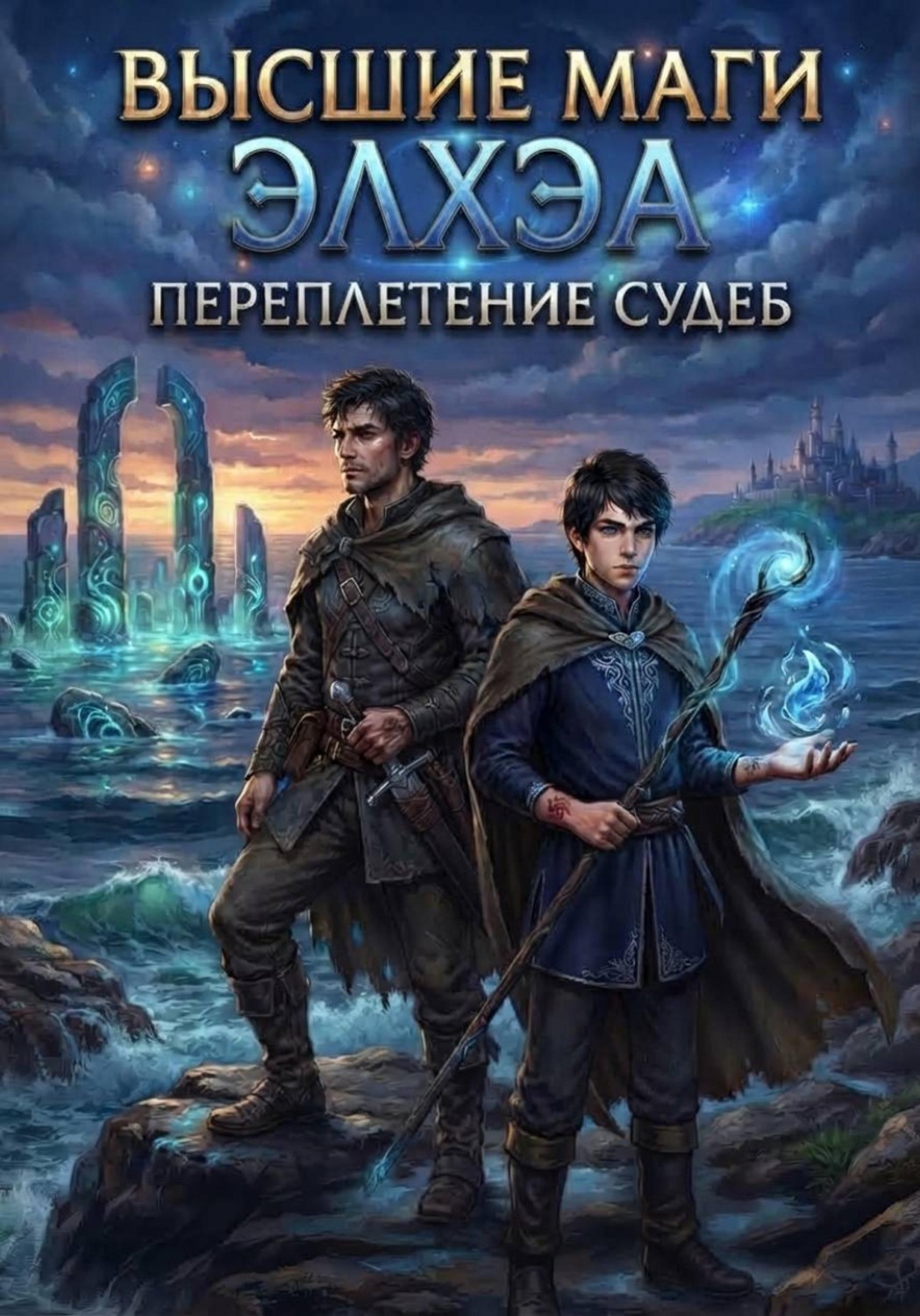 Обложка книги «Высшие маги Элхэа: Переплетение Судеб»