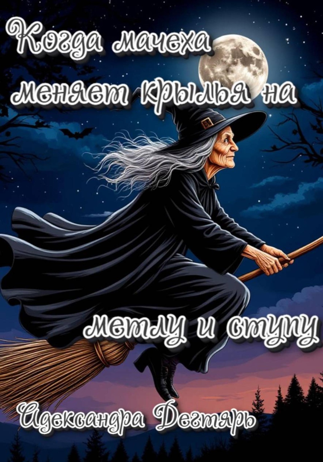 Обложка книги «Когда мачеха меняет крылья на метлу и ступу»
