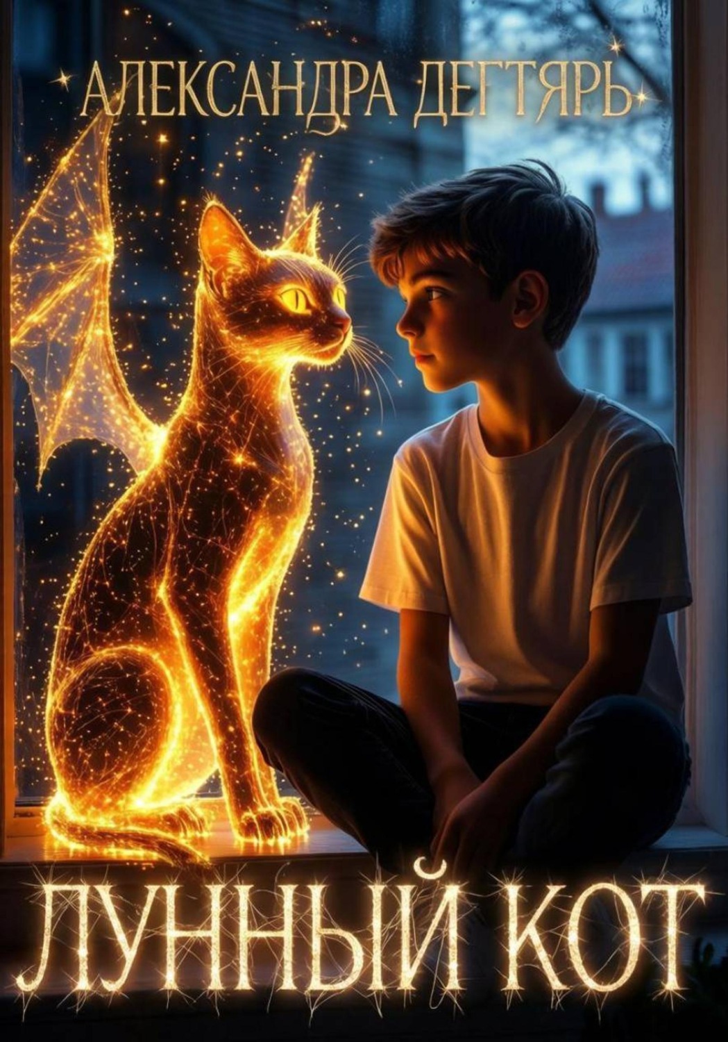 Обложка книги «Лунный кот»