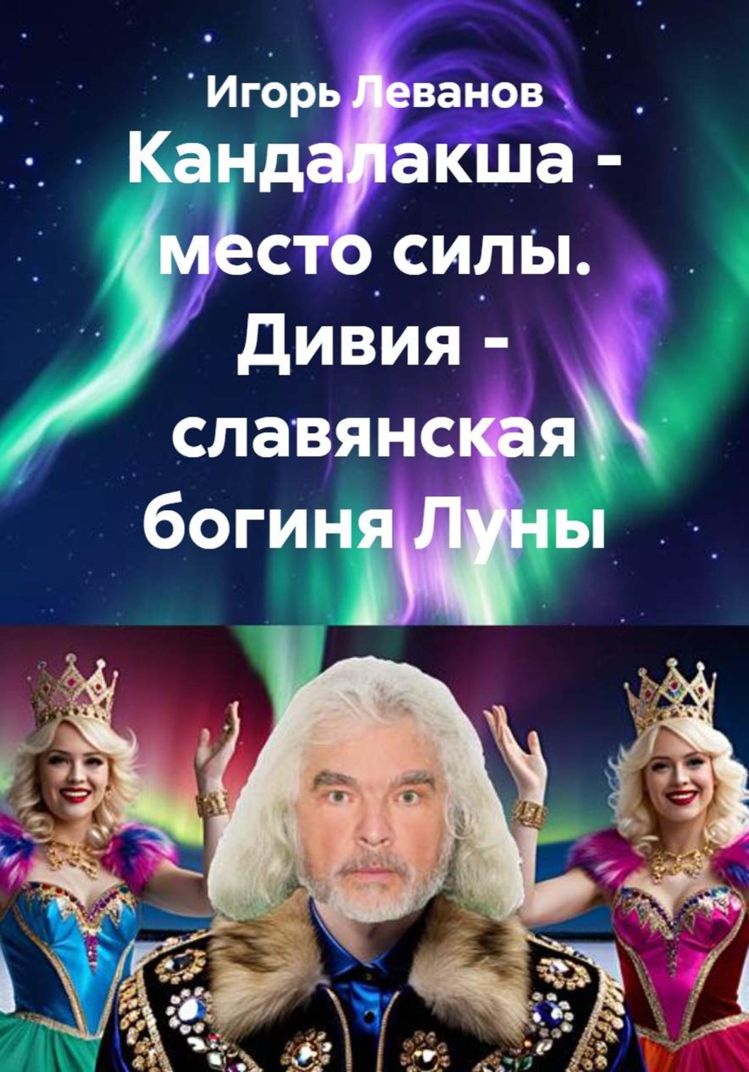 Обложка книги «Кандалакша - место силы. Дивия - славянская богиня Луны»