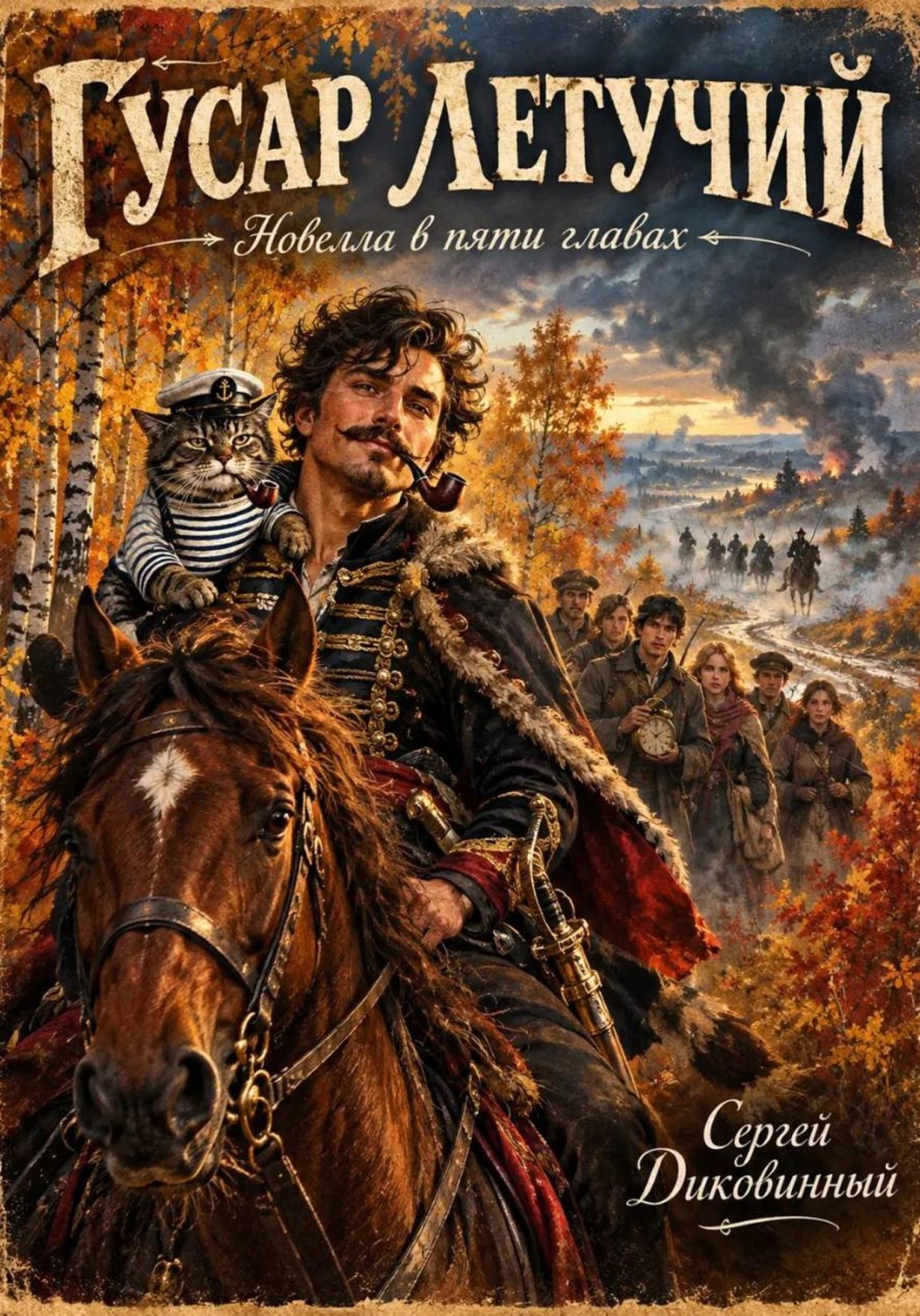 Обложка книги «Гусар летучий»