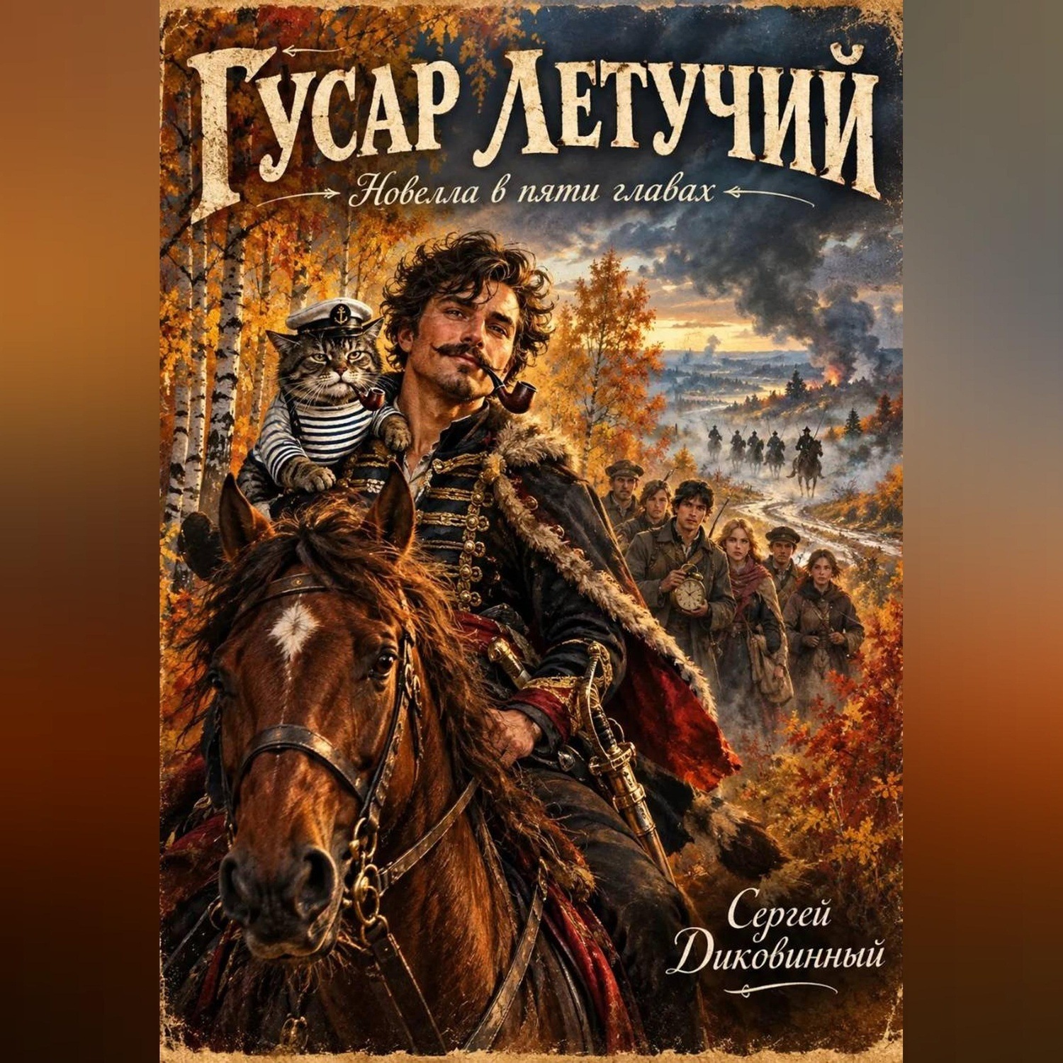 Обложка книги «Гусар летучий»