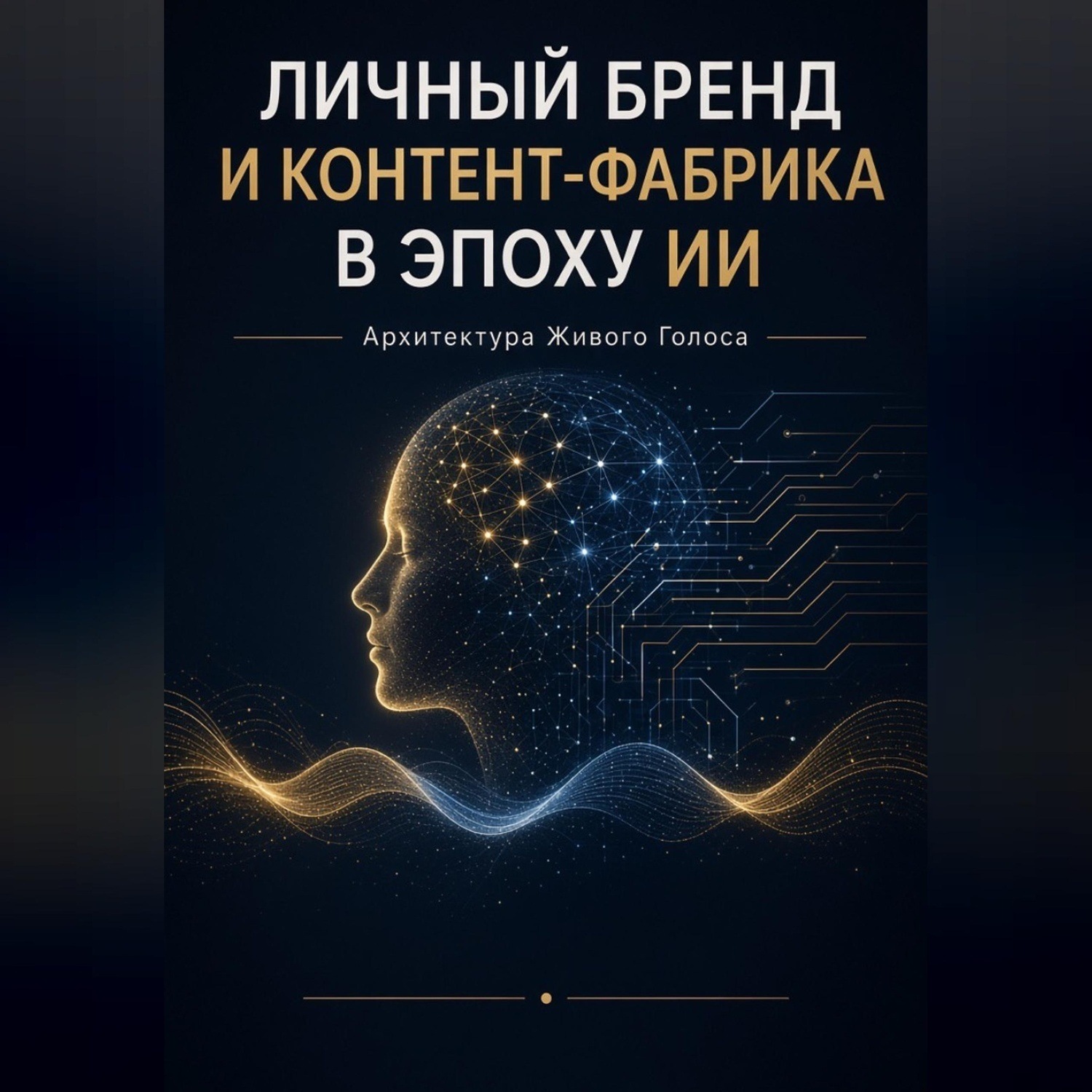 Обложка книги «Личный бренд и контент-фабрика в эпоху ИИ»