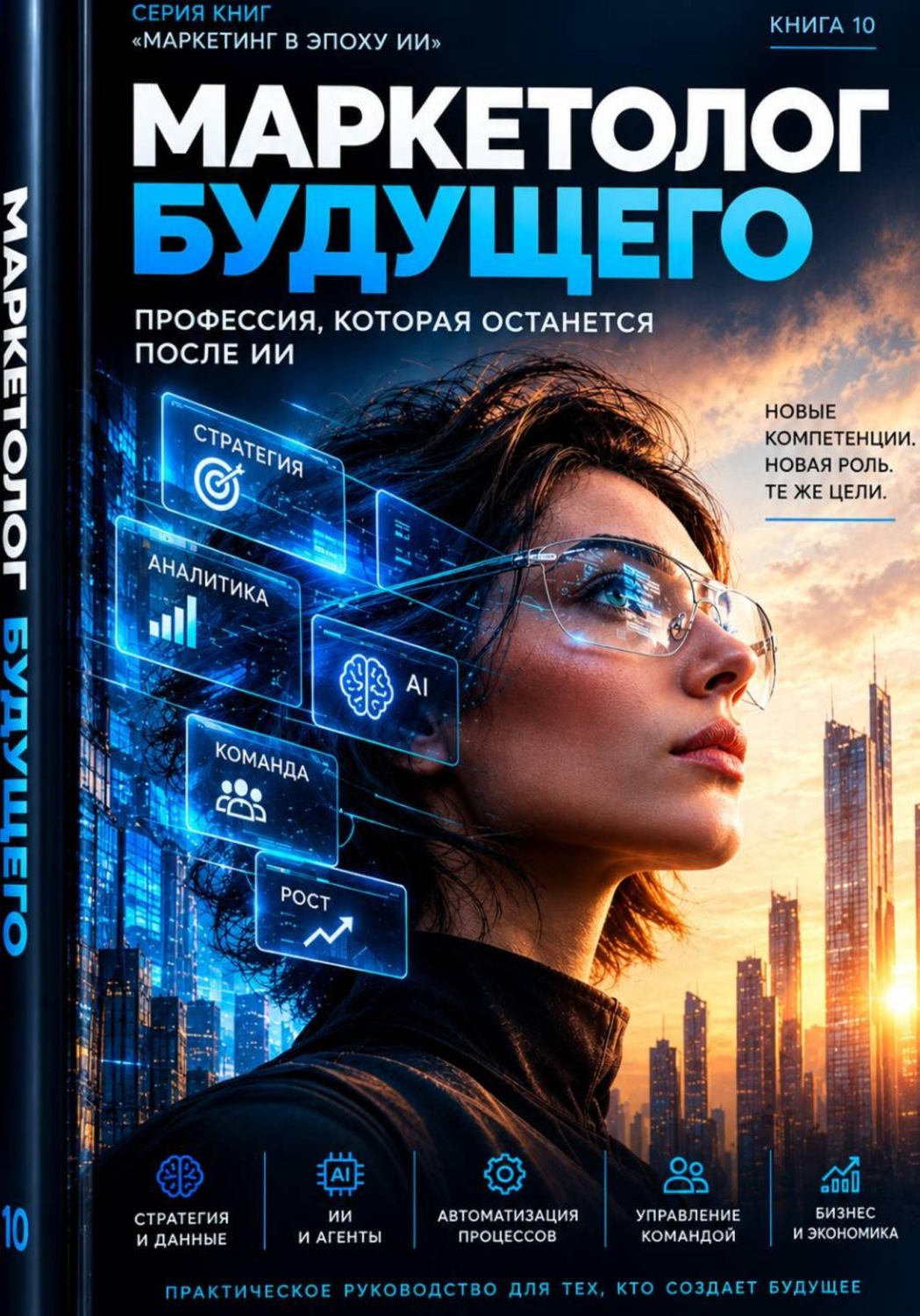 Обложка: Маркетолог будущего