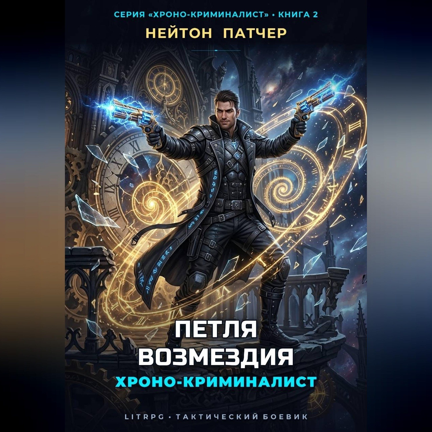 Обложка книги «Хроно-Криминалист: Петля Возмездия»