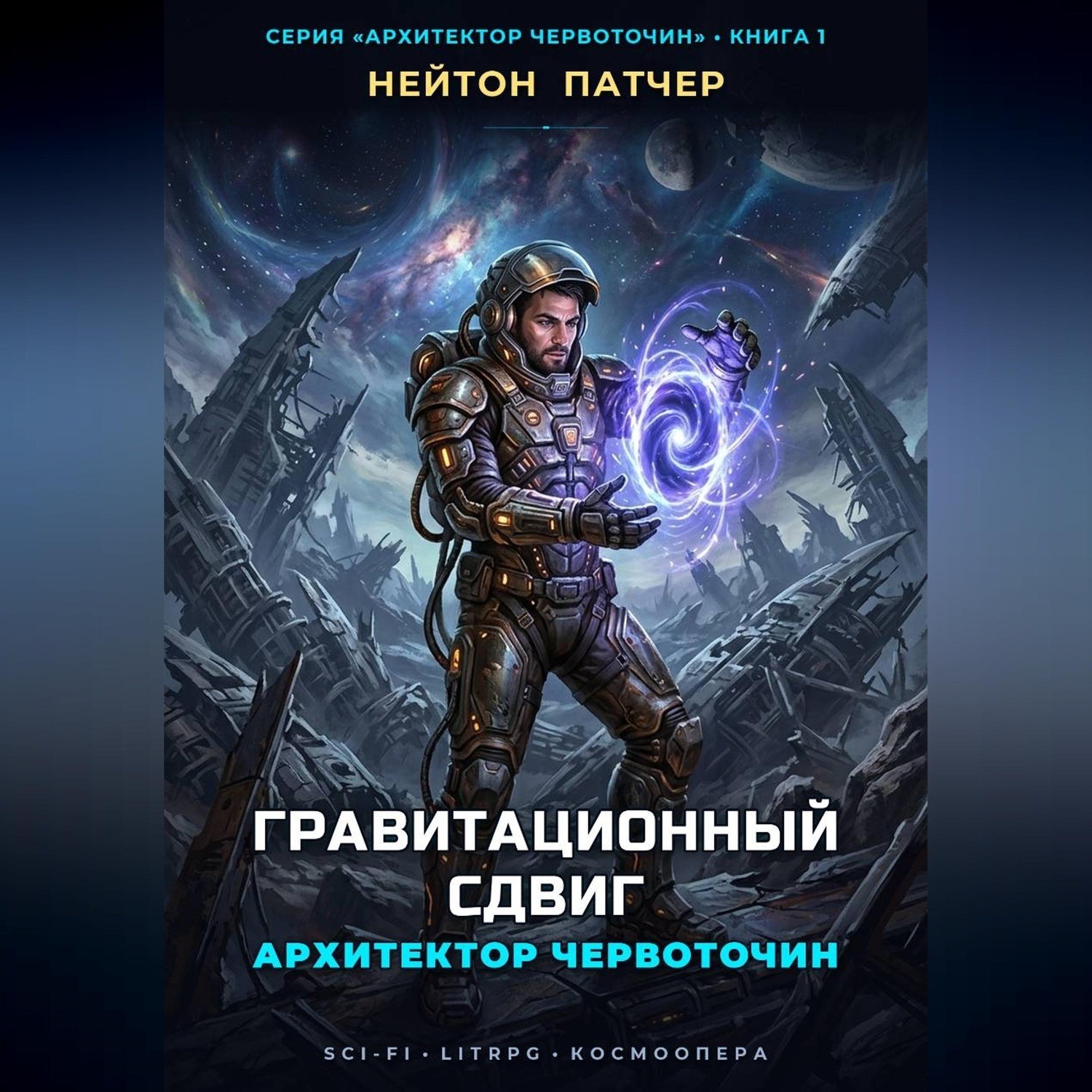 Обложка книги «Архитектор Червоточин: Гравитационный Сдвиг»